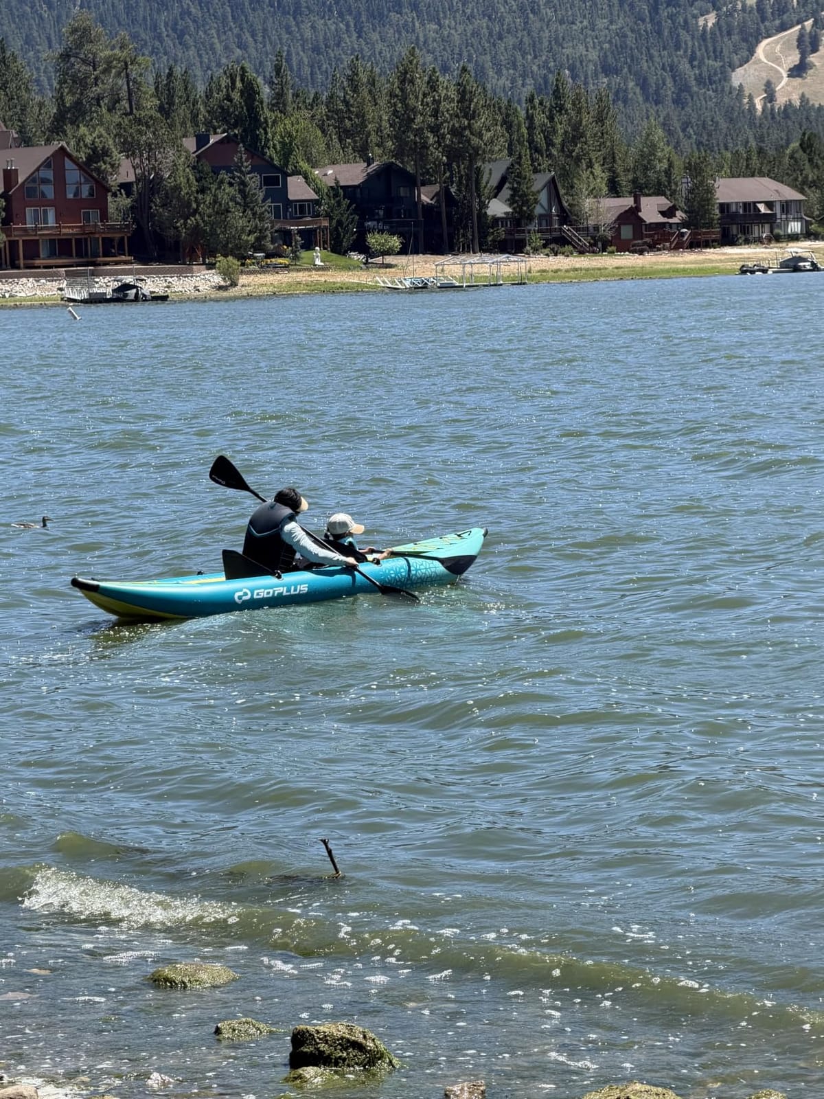 S AFSTAR Inflatable Kayak, 2 Person Canoe with 507 lbs Capacity, Drop-Stitch Floor, All Accessories & Carry Bag, 12.5 ft Large Sit in Tandem Kayak for Fishing, Camping & Exploring for Adults customer photo 2