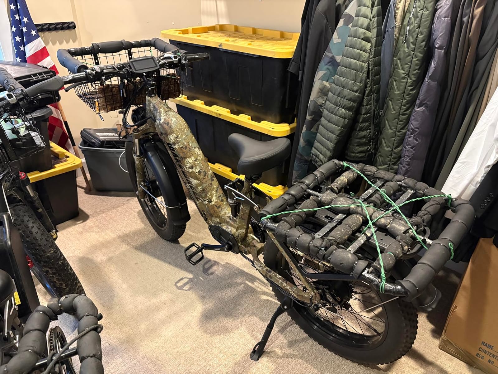8000W Peak Dual Motor Electric Bike for Adults, 60V 32Ah 45MiIePH 110 Mile Range, 26