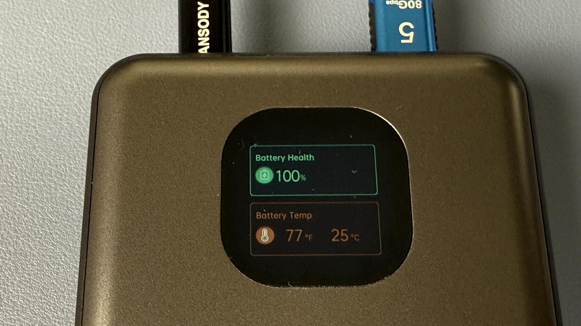 140W Laptop Power Bank, 25000mAh with TFT Smart Digital Display | PD3.1 Fast Charging Portable Charger customer photo 2