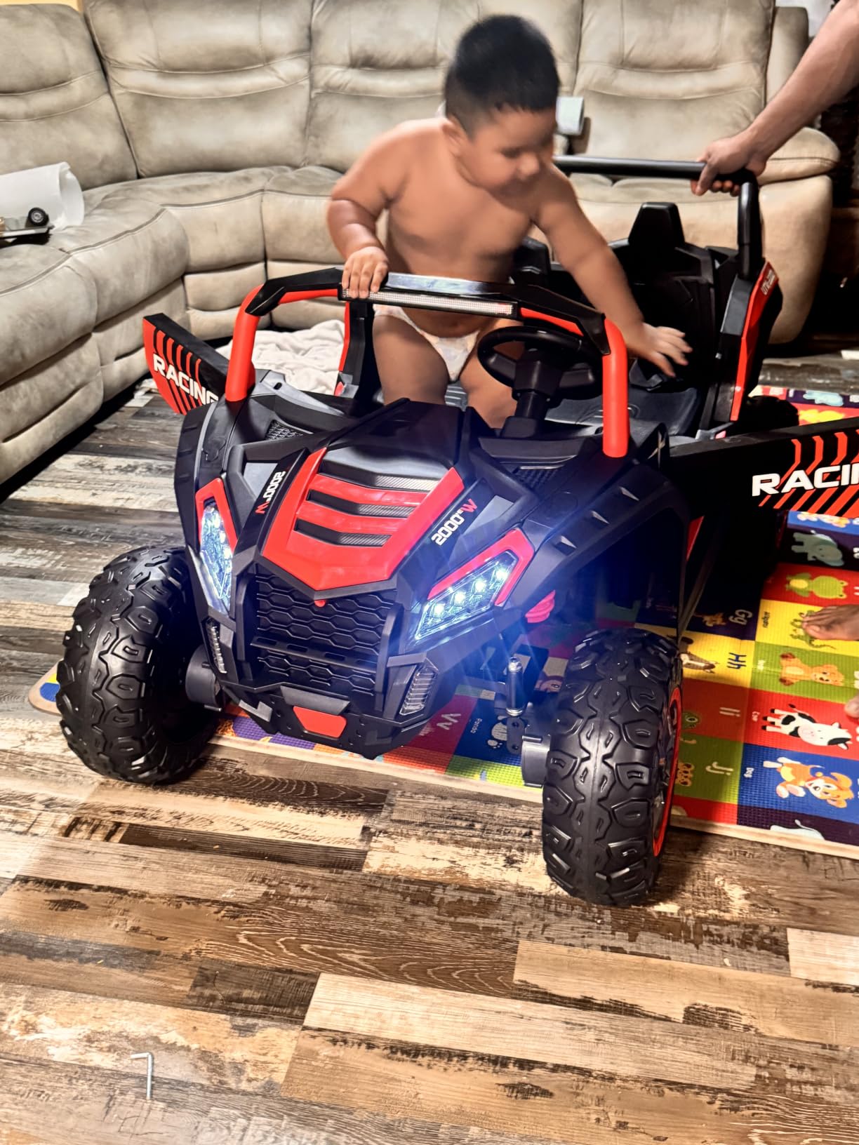 24V Ride On Toys for Big Kids 24V Ride On Dump Truck Kids' Electric Vehicle | Electric Dump Truck for Kids, 5MPH Kids Electric Dump Truck 2 Seater Ride On Cars for Kids 4-8 ride on remote control car customer photo 1