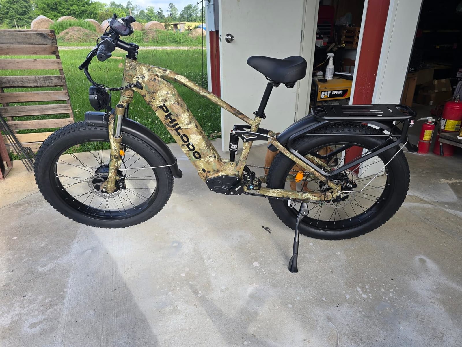 Falcon 60V Off-Road Electric Bike - Dual Motor Hunting Ebike, Fat Tire Full Suspension Dirt Bike for Adults, Long Range Snow/Sand Electric Bicycle customer photo 2