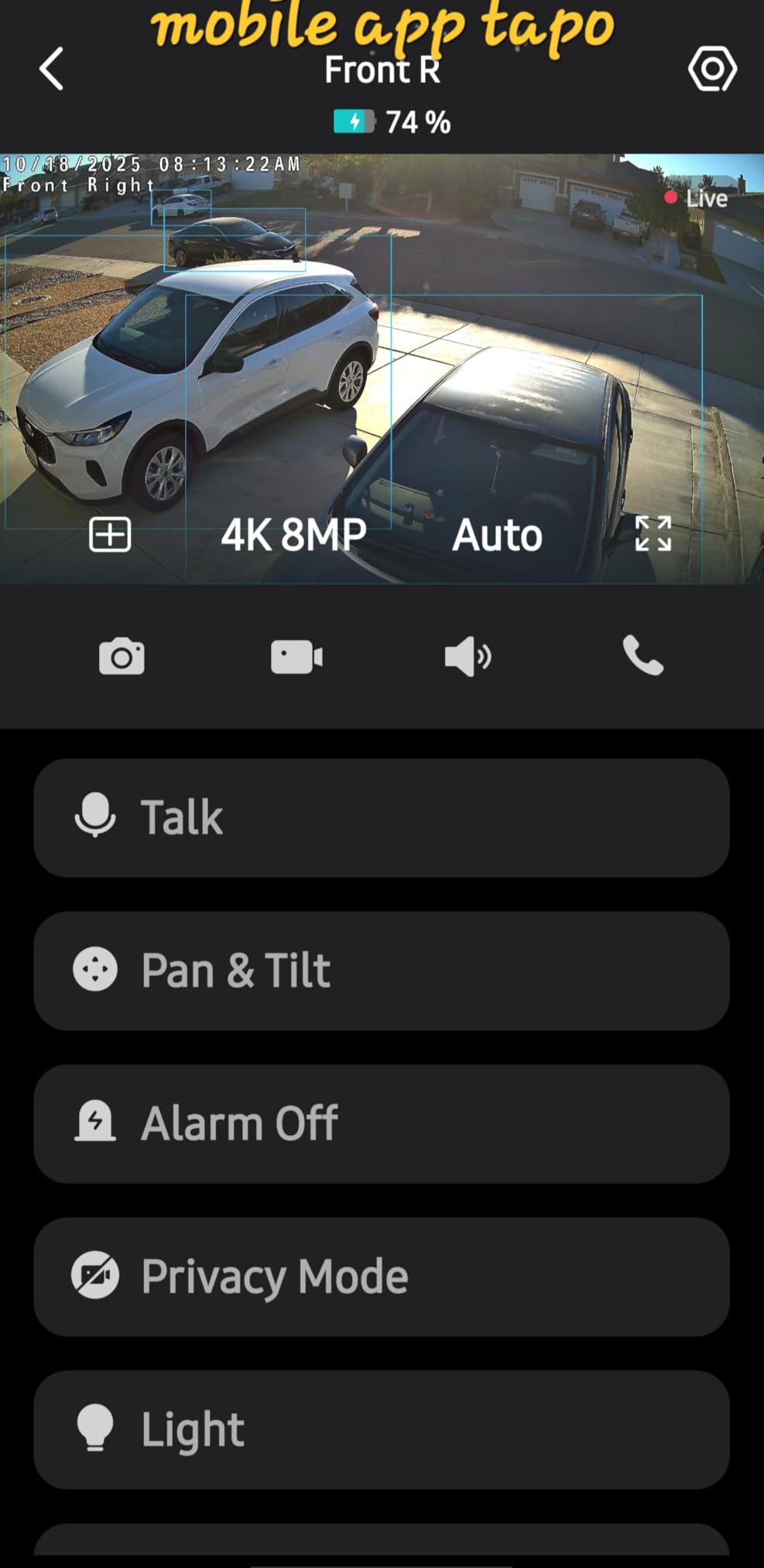 Tapo 4K Outdoor Pan/Tilt Wireless Security Camera, Solar Charging, C660 KIT | Battery Powered, 360° Motion Track, 24/7 Capture, Person/Vehicle Detection, Subscription-Free Local Storage customer photo 1
