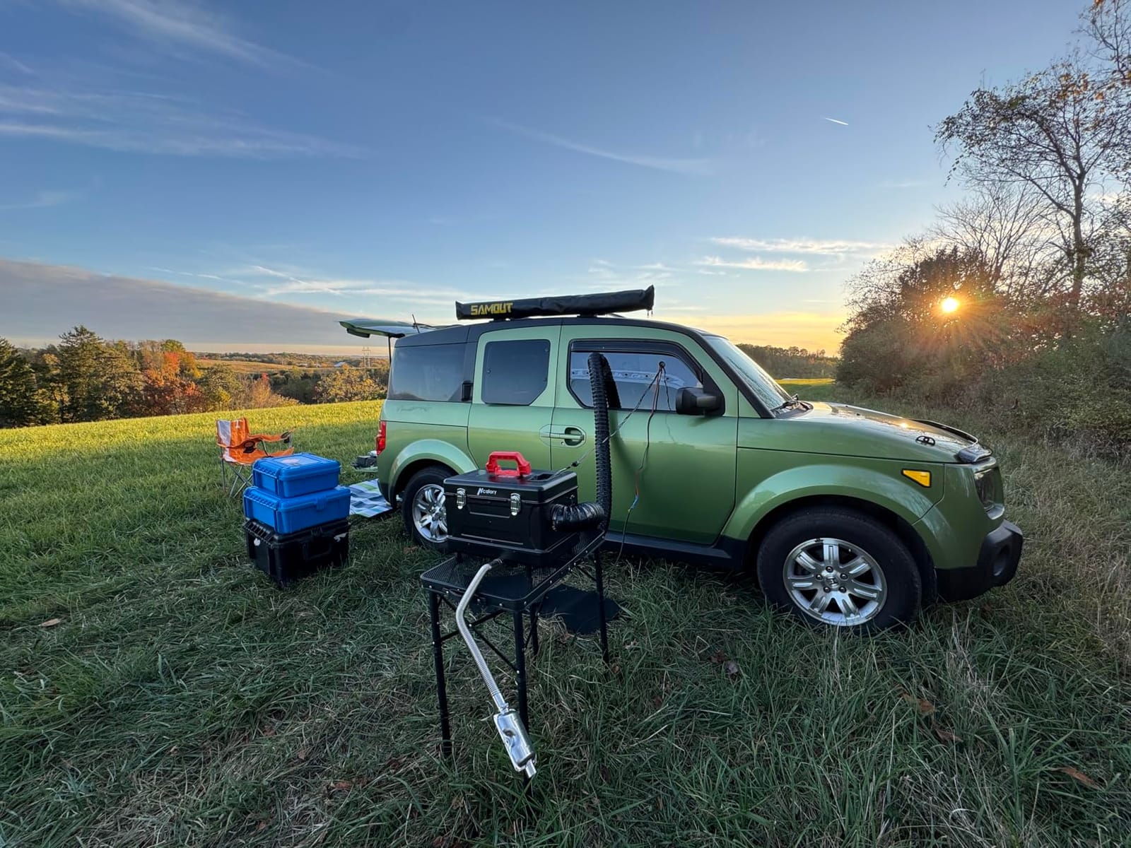 8KW Diesel Heater, 5L Toolbox Compact 2S Portable Diesel Air Heater 110V/12/24V All in One Fast Heating with App Control, Altitude Mode and no tick for RV Garage Camper 2025 Upgraded customer photo 2