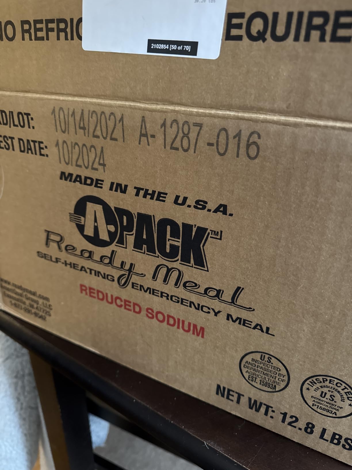 2026 Inspection MRE, U.S. MRE Meals, Emergency Supplies, Emergency Food Supply, Survival Food w/Flameless Heater, Ready Meals (Variety Pack of 24) - (A & B Case Fresh Stock) MREs have 10 Year Shelf Life From Inspection Date customer photo 2