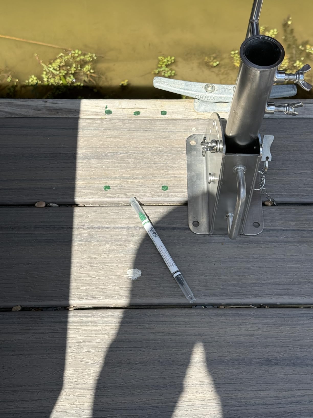Mooring Whips for Jet Skis with Solid Fiberglass Rods and Adjustable Angle Base for Secure Boat Docking Includes Lines customer photo 1