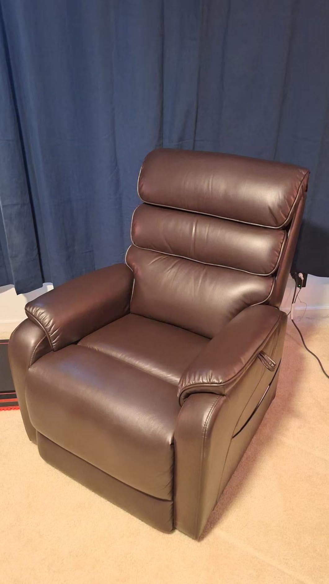 EONIX Power Lift Recliner Chair for Elderly, Heat and Massage (Medium) | Assist with Standing, Infinite Position, Lay Flat, USB Ports, 3.1