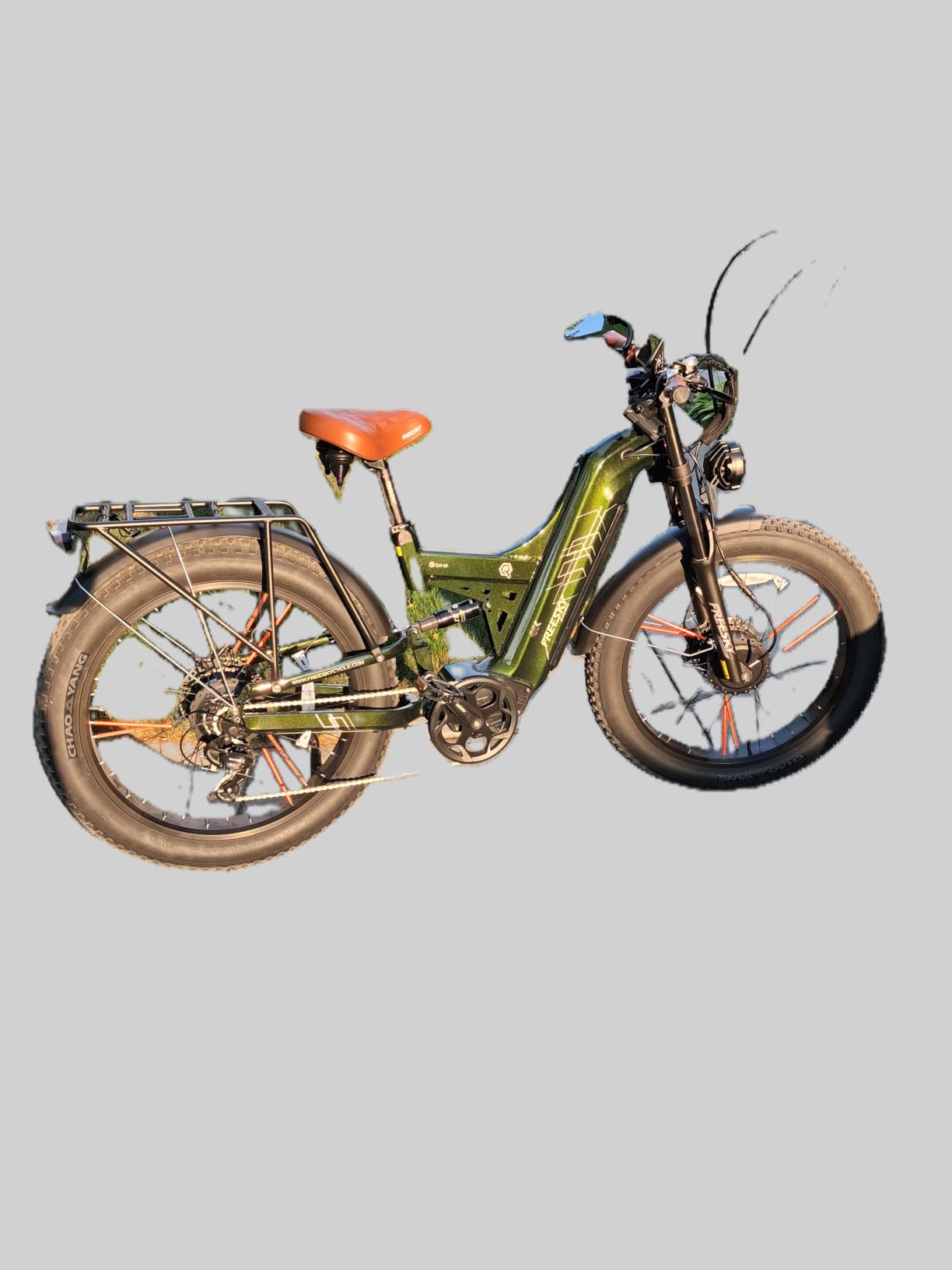 FREESKY Dual Motor 40MPH 120Mile 260NM LG Cells Electric Bike for Adults | 4000W, 48V 30Ah, AWD Mountain Ebike, 26