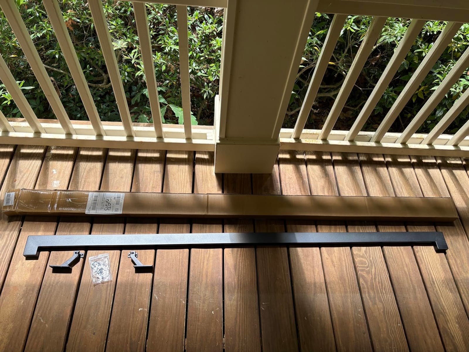 6 FT Handrails Kit for Indoor Stairs & Outdoor Stairs, Modern Aluminum Handrail Set, 2