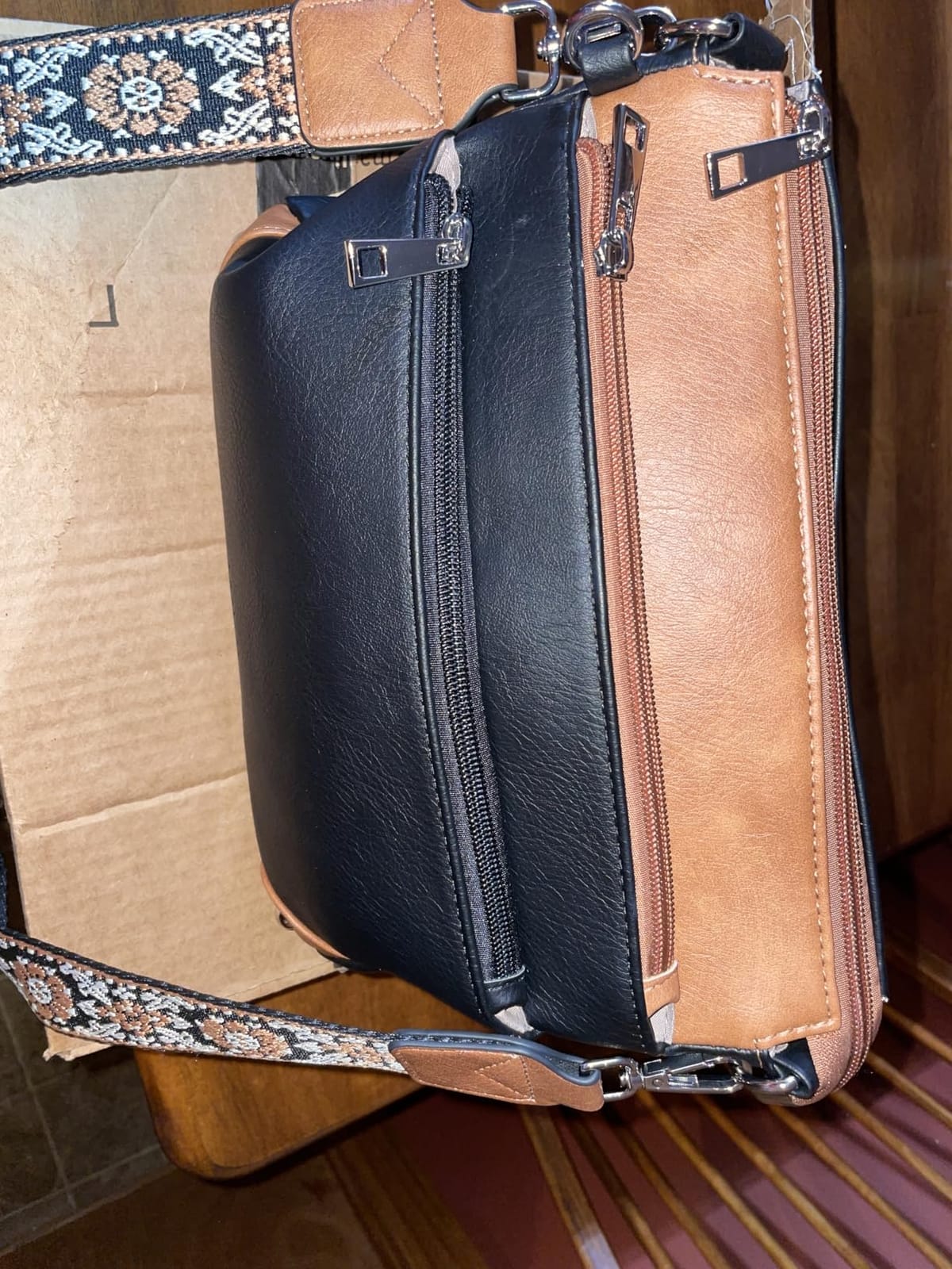 Crossbody Bags for Women Rfid Travel Crossbody Purses Leather Handbags Medium Shoulder bag with Adjustable Strap customer photo 2