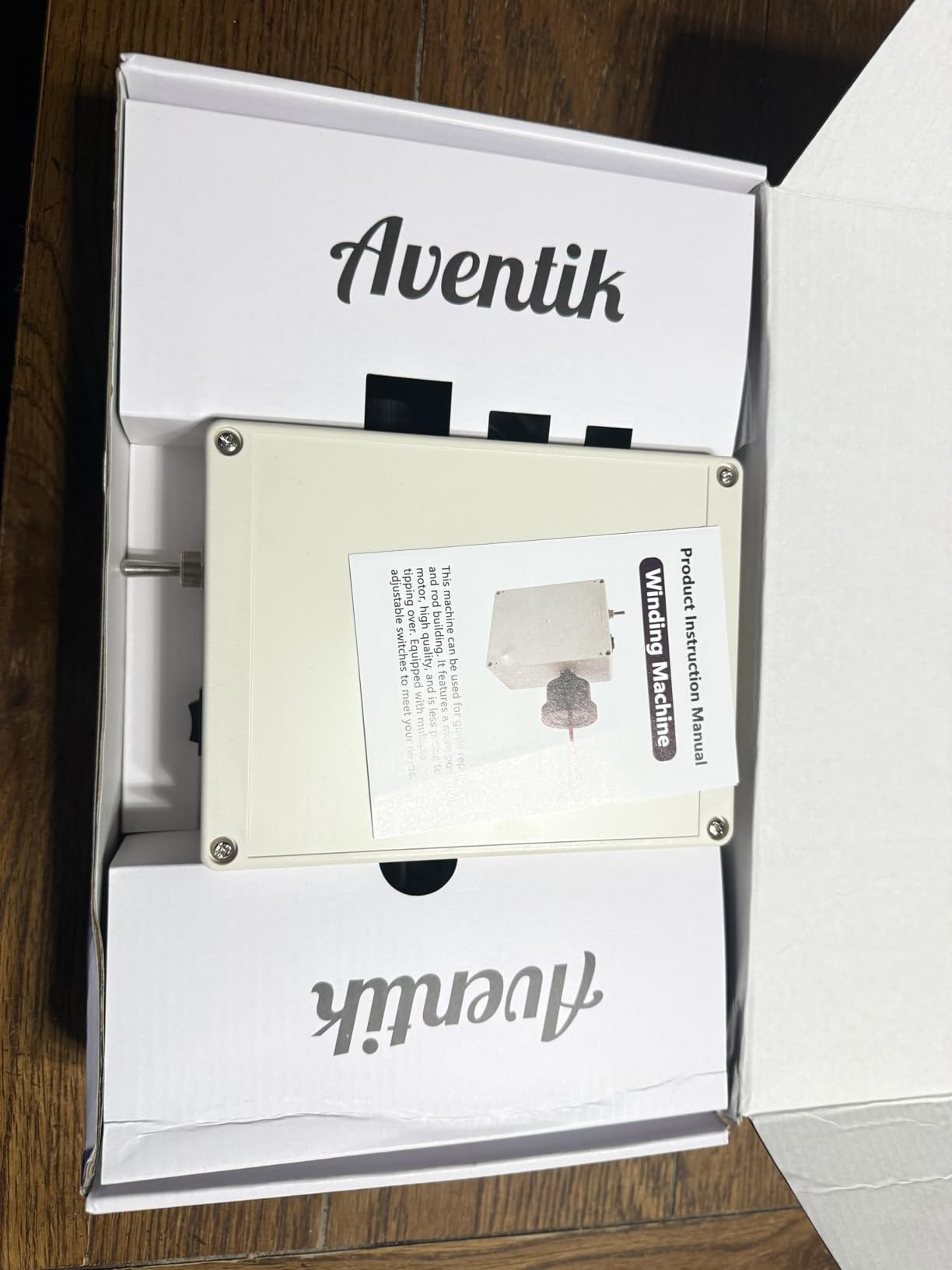 Aventik Fishing Rod Wrapping Machine for Rod Building & Epoxy Drying | Rod Dryer Fishing Rod Building Kit customer photo 1