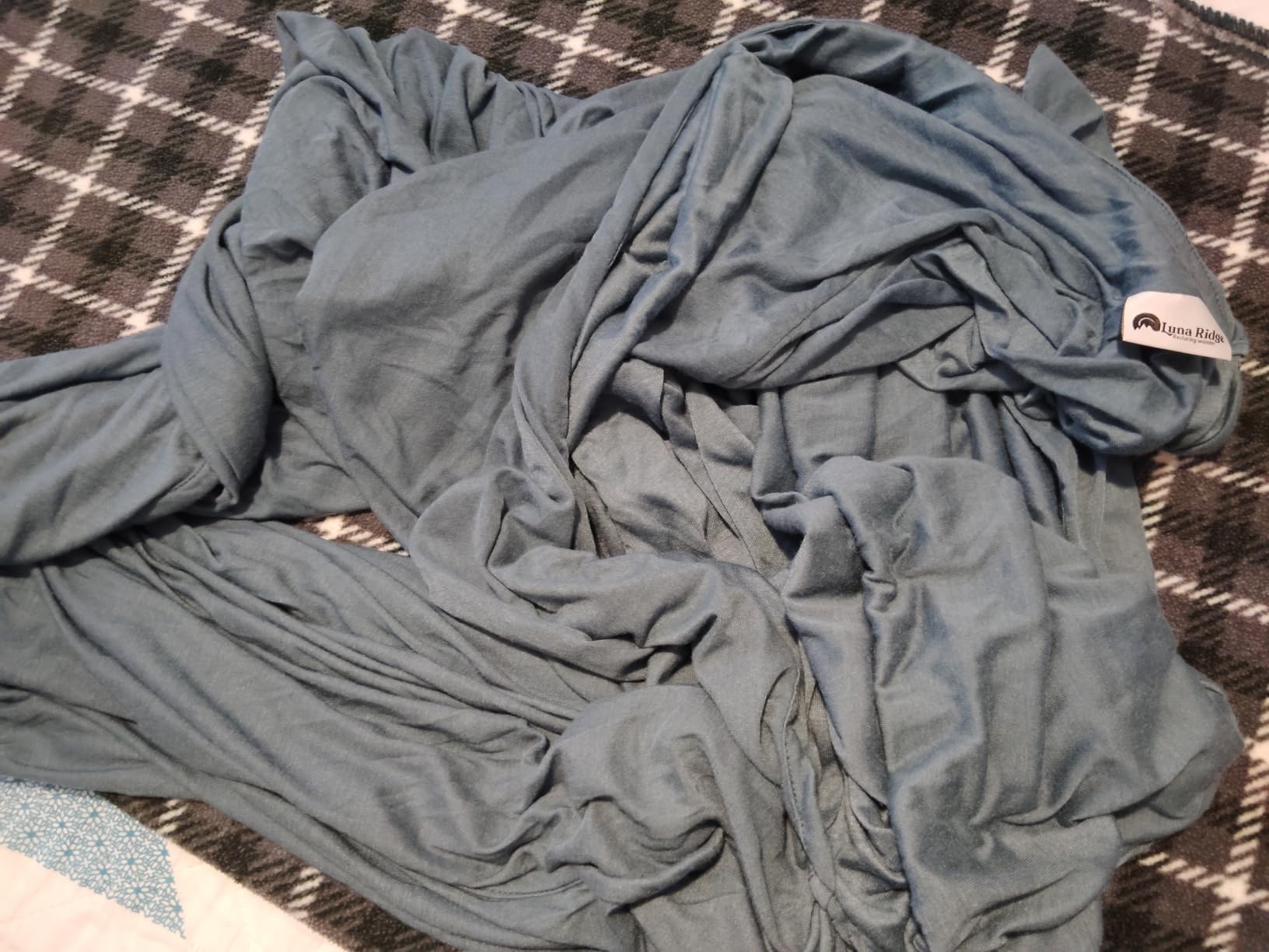 Sleeping Bag Liner for Hot or Cold Weather Camping, Ultra-Soft Washable 86x35