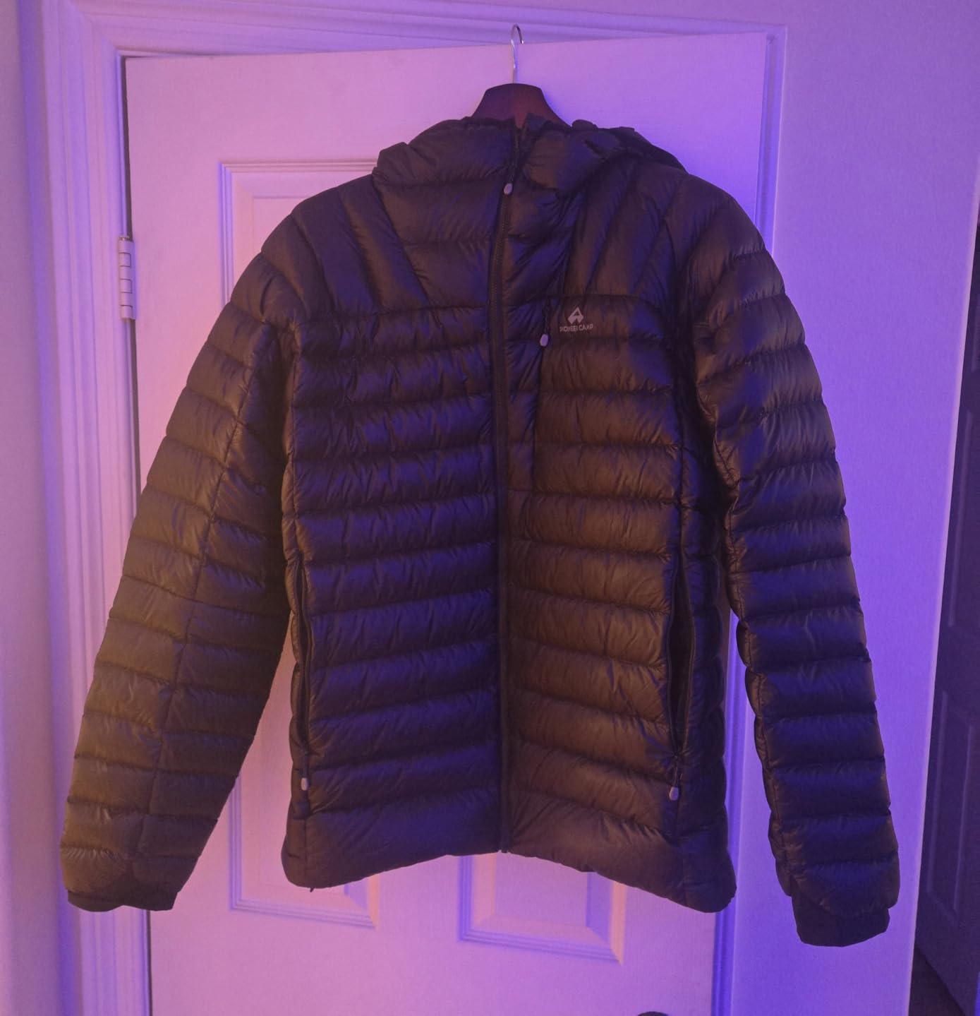 850 Fill Goose Down Jacket Men Lightweight Packable Puffer Jacket with Hood Insulated Warm Winter Puffy Coat customer photo 1