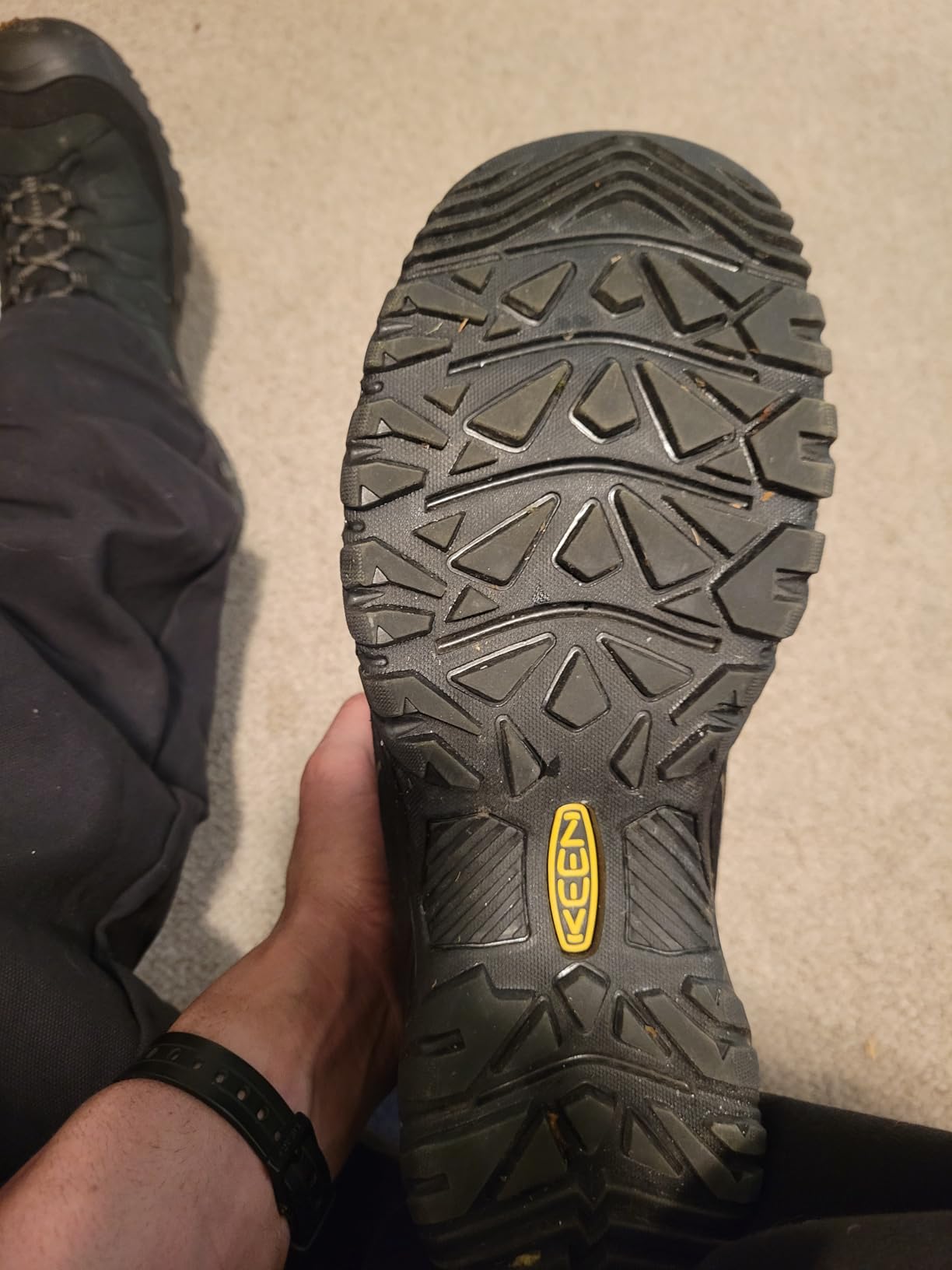 Men's Targhee 4 Mid Height Waterproof Hiking Boots customer photo 2