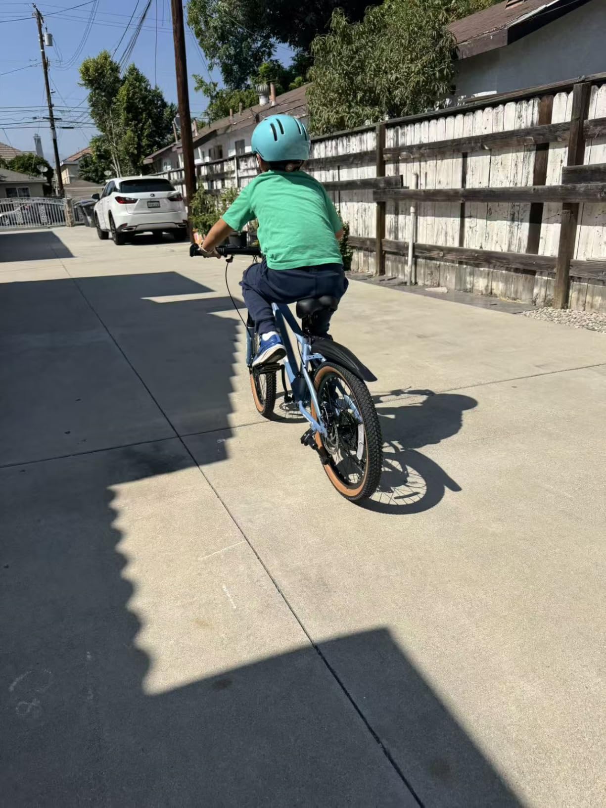 DEYGIA 24/26 inch Kids Mountain Bike, 21 Speeds Kids Bike for Boys/Girls, 2.125'' Tires MTB Bicycle with Suspension Fork, Disc Brakes, Internal Wiring Frame, Auxiliary Handle customer photo 2