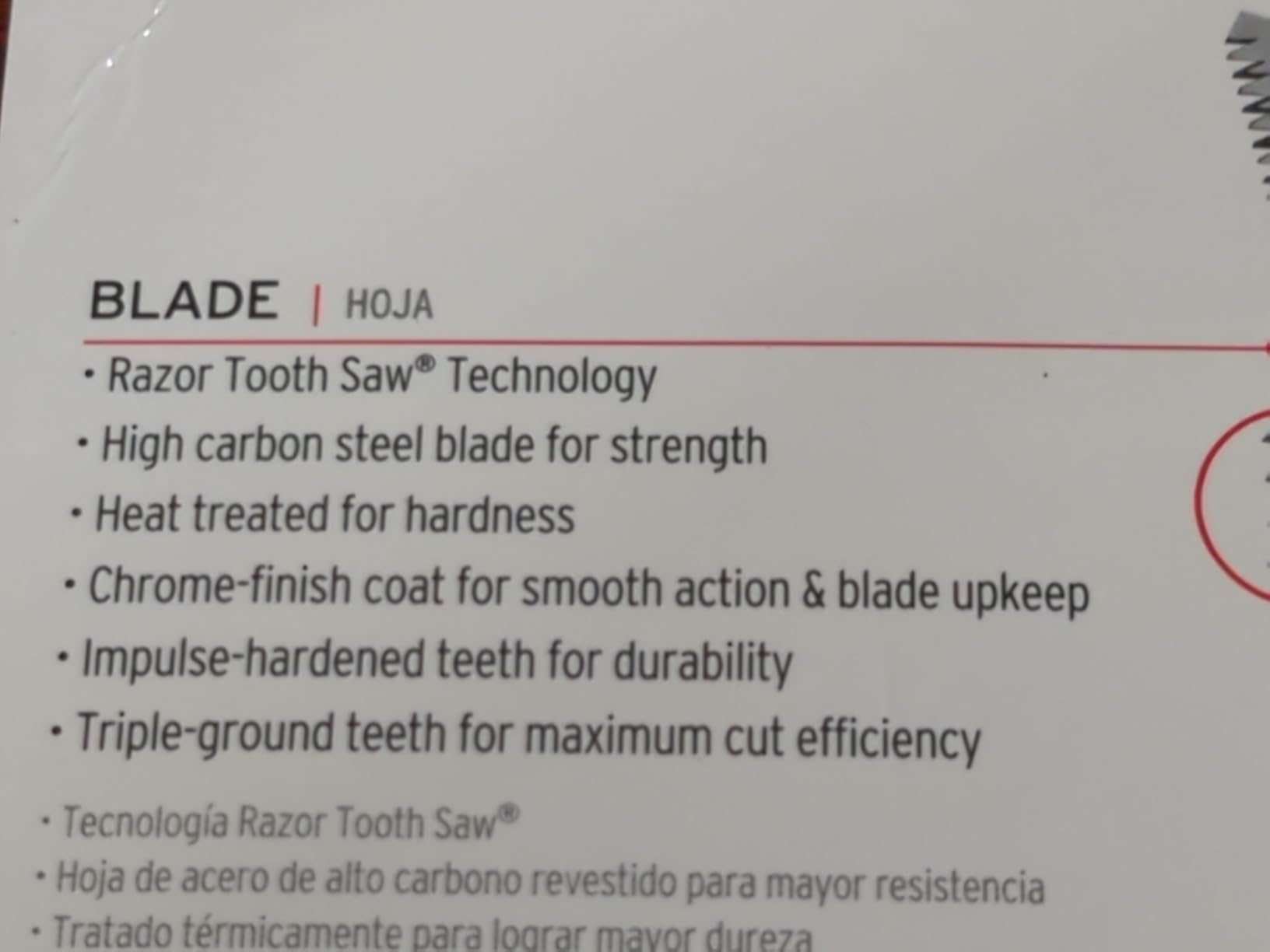Corona Tools RS16150B RazorTOOTH 10 Folding Pruning Saw - 10 Curved Steel Blade with Ergonomic Non-Slip Handle customer photo 2
