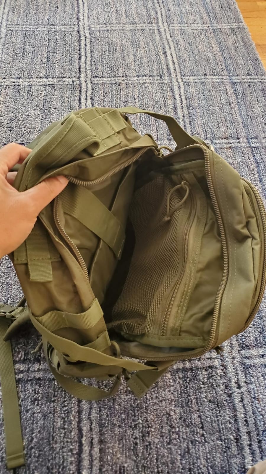 BARRERA Tactical Backpack 50L, Military MOLLE Backpack for Men & Women, Waterproof 1000D Nylon, With Laptop Compartment, Comfortable Rucksack for Hiking, Camping, Travel & Survival (Coyote Brown) customer photo 1