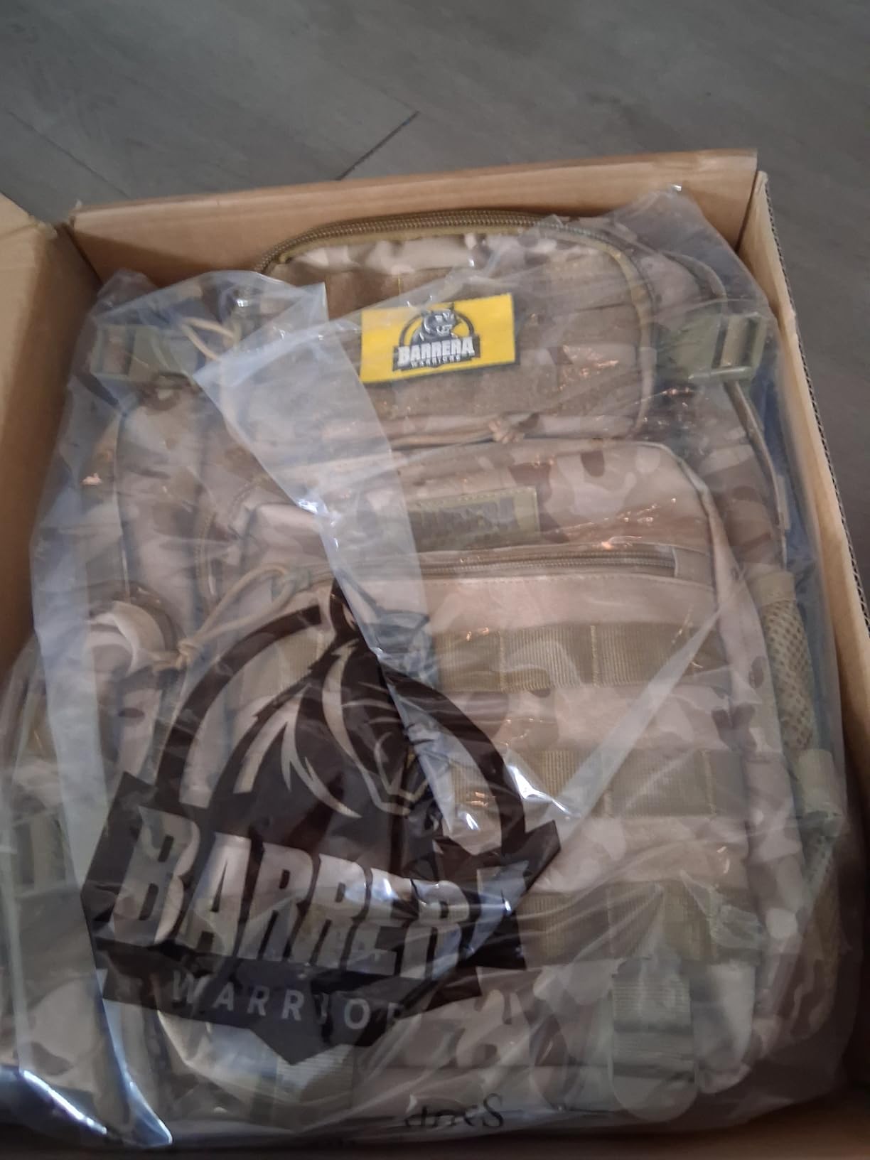 BARRERA Tactical Backpack 50L, Military MOLLE Backpack for Men & Women, Waterproof 1000D Nylon, With Laptop Compartment, Comfortable Rucksack for Hiking, Camping, Travel & Survival (Coyote Brown) customer photo 2