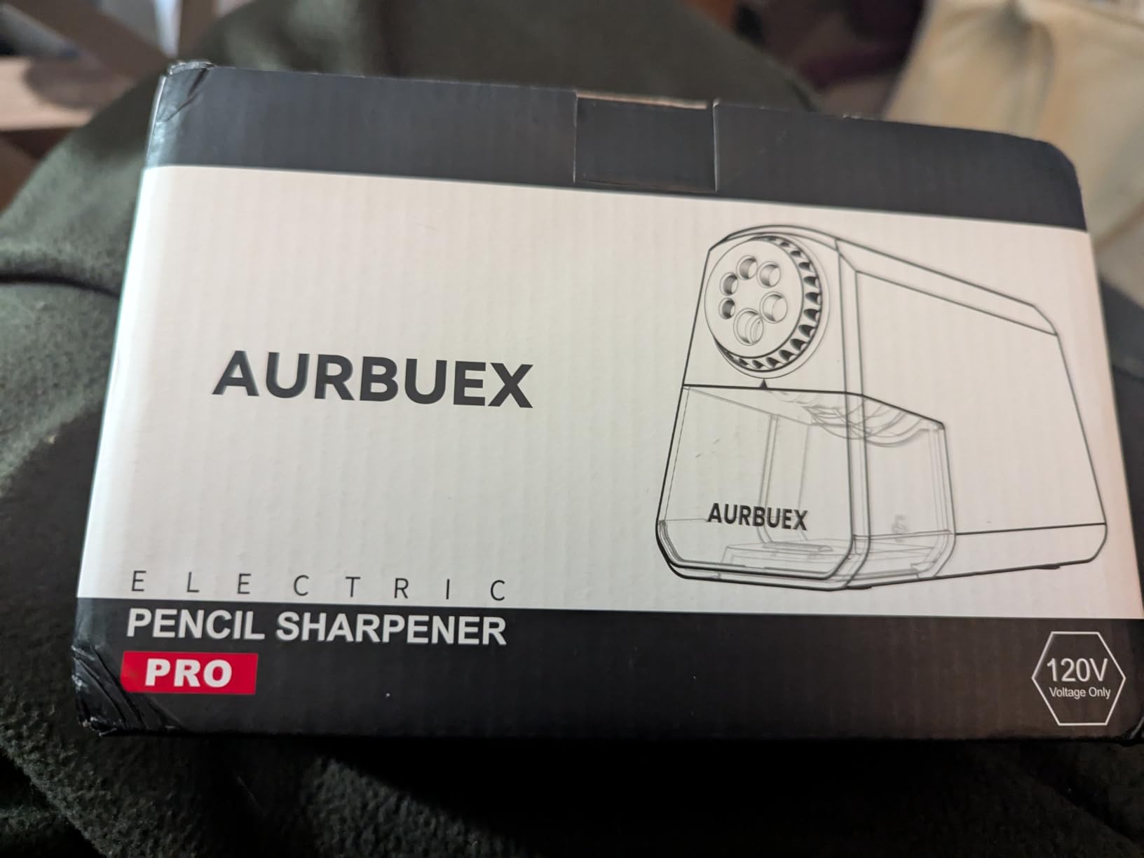 Heavy Duty Electric Pencil Sharpener - 6-Hole for 6-12mm Pencils, Auto Start/Stop, Fast 4s Sharpening, Zinc Alloy Blade, 10,000+ Sharpenings - Ideal for Classroom, Office & Art Use(S260) customer photo 1