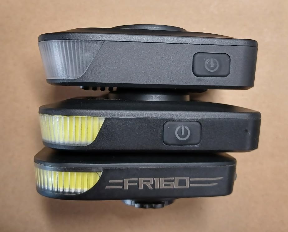RAVEMEN FR1100 SE/FR500 Bike Headlight Compatible with Garmin/Wahoo Computers, 270° Wide-Angled Bicycle Front Light for Night Urban Riding & Daytime Warning, Auto On and Off, 6 Modes customer photo 1