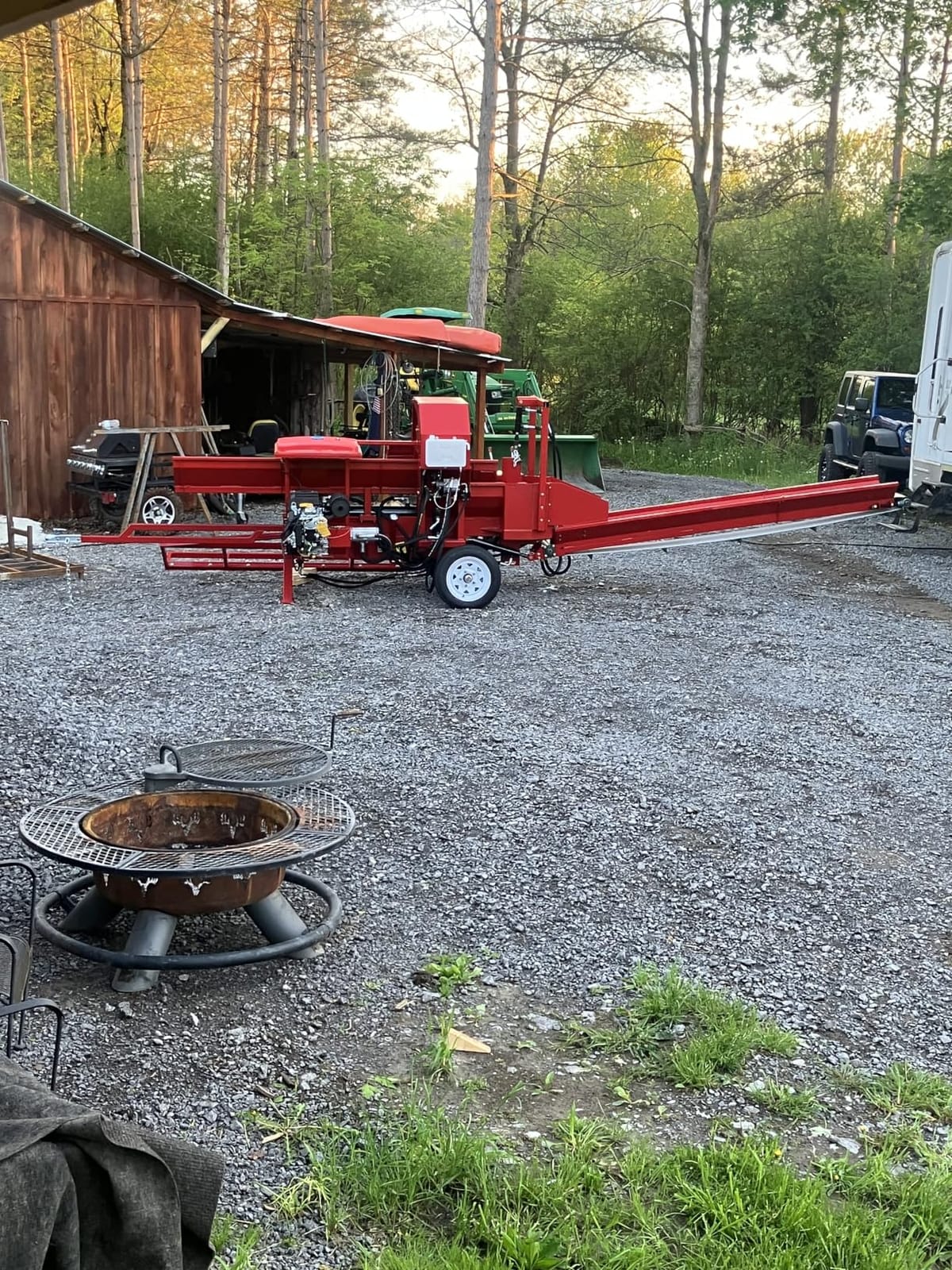 27T Firewood Processor with 739cc RATO Engine, 17.32