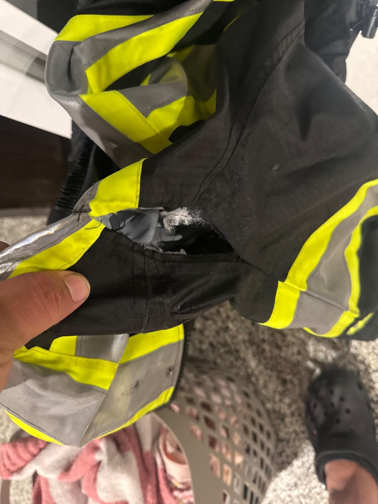 JKSafety Hi Vis Heated Jacket with 3M Reflective Tapes JK118A Black M | Winter Jacket for Men Women Heating(140°F/4hrs), Waterproof Oxford, 3M Reflective, Power Bank Charging for Cold Outdoor Work customer photo 1