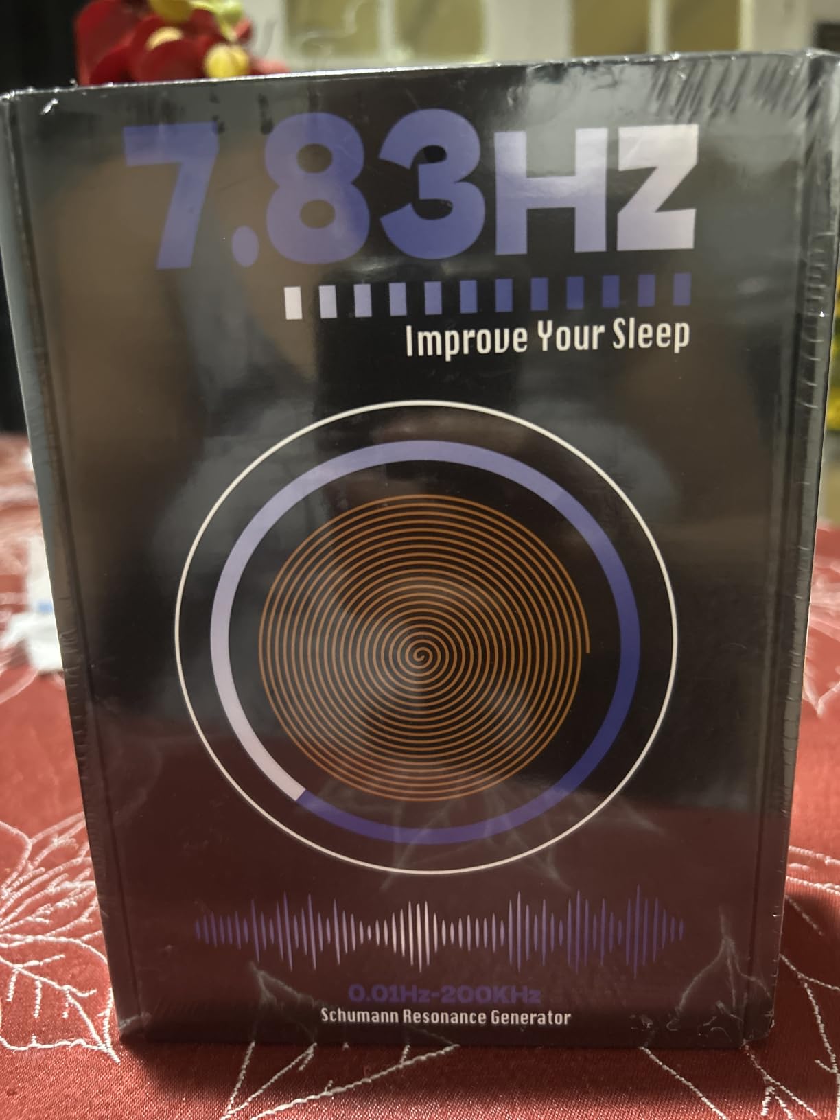Frequency Generator for Healing - 7.83Hz Schumann Resonance | Sound Therapy Device with Acrylic Case for Sleep aid, Meditation, Stress Relief & Yoga (0.01Hz-200kHz) customer photo 1