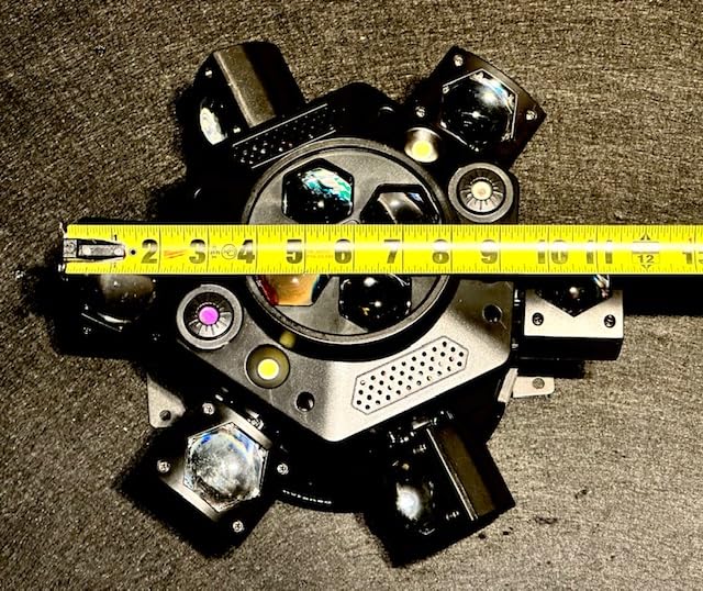 Moving Head DJ Lights 150W RGBW, 6-Arm Party Stage Light with Remote | 150W RGBW 6-arm beams, DMX-512 & sound-activated, quiet motor, sharp beam through haze/fog, home party & small-venue DJ use customer photo 2