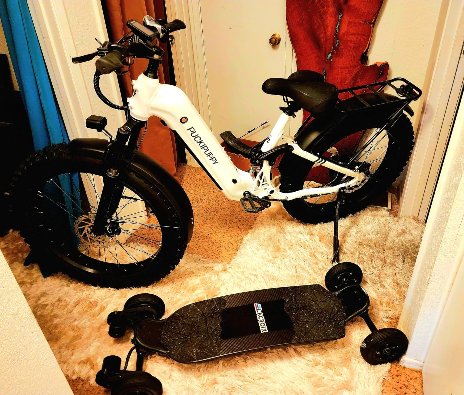 PUCKIPUPPY Electric Bike for Adults 960W, 48V 20AH Battery Adult Electric Bicycles, 26