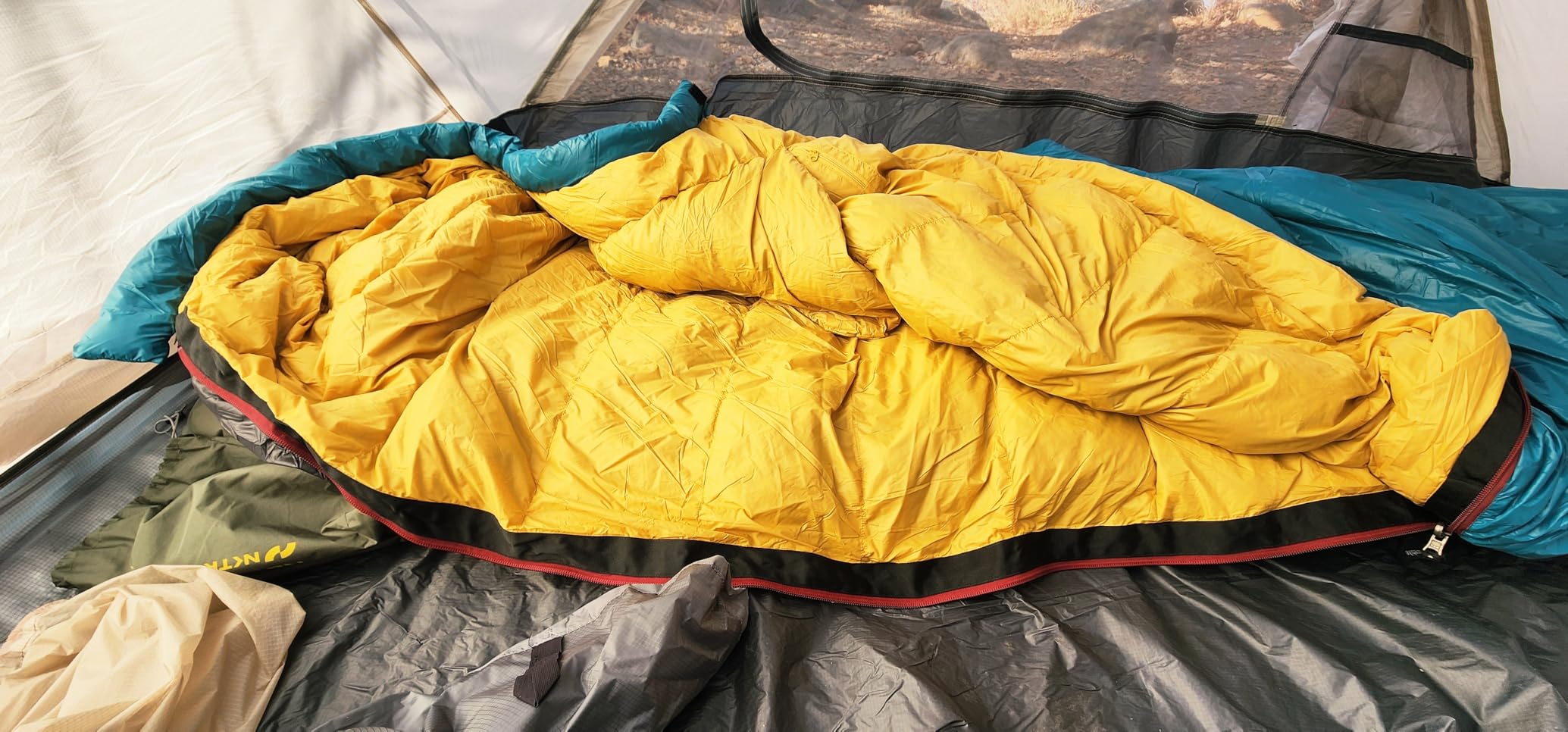 Naturehike 0 Degree RDS Down Mummy Sleeping Bag for Adults, 650 Fill Power, Cold Weather Backpacking Sleeping Bag for Camping, Hiking, -1℉ 18℉ 30℉, YKK Zipper customer photo 1