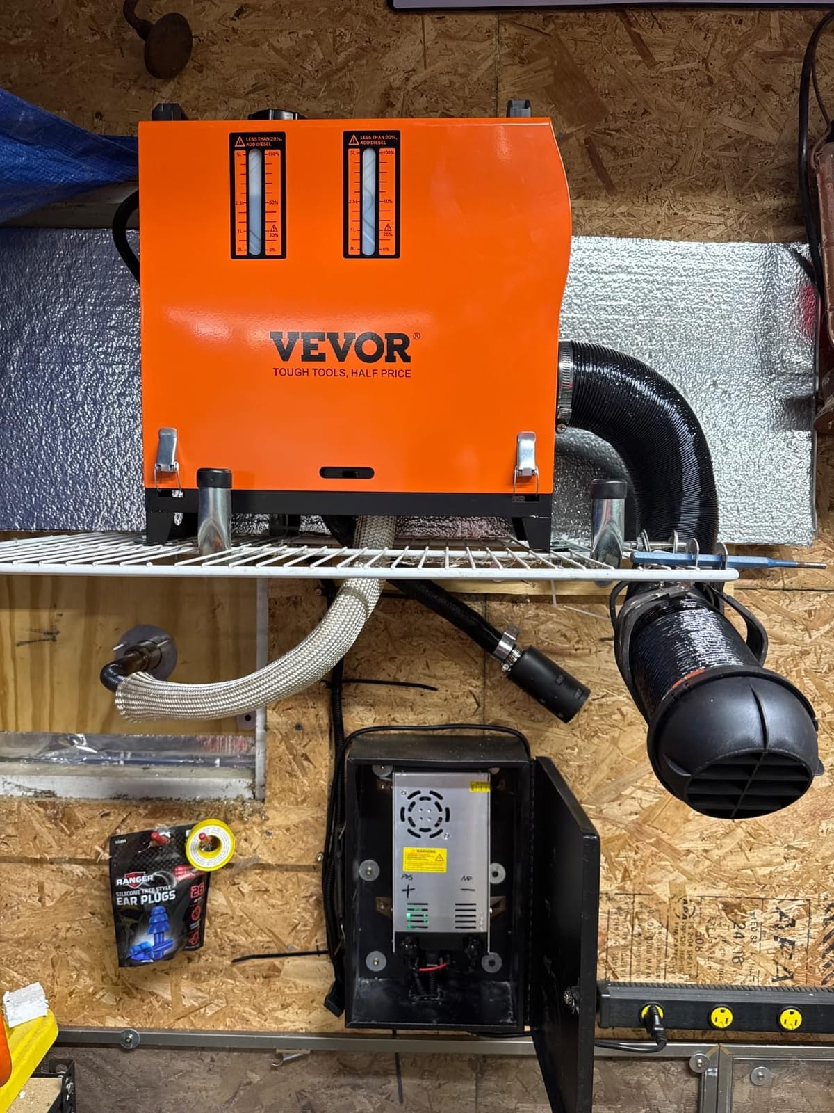 VEVOR Diesel Air Heater, 8 kW DC12-24V, Fast Heating Diesel Parking Heater with Remote Control and Blue LCD Switch, Low Noise, Pre-Heating Function, for RV, Truck, Camper, Van, Boat and Trailer customer photo 2
