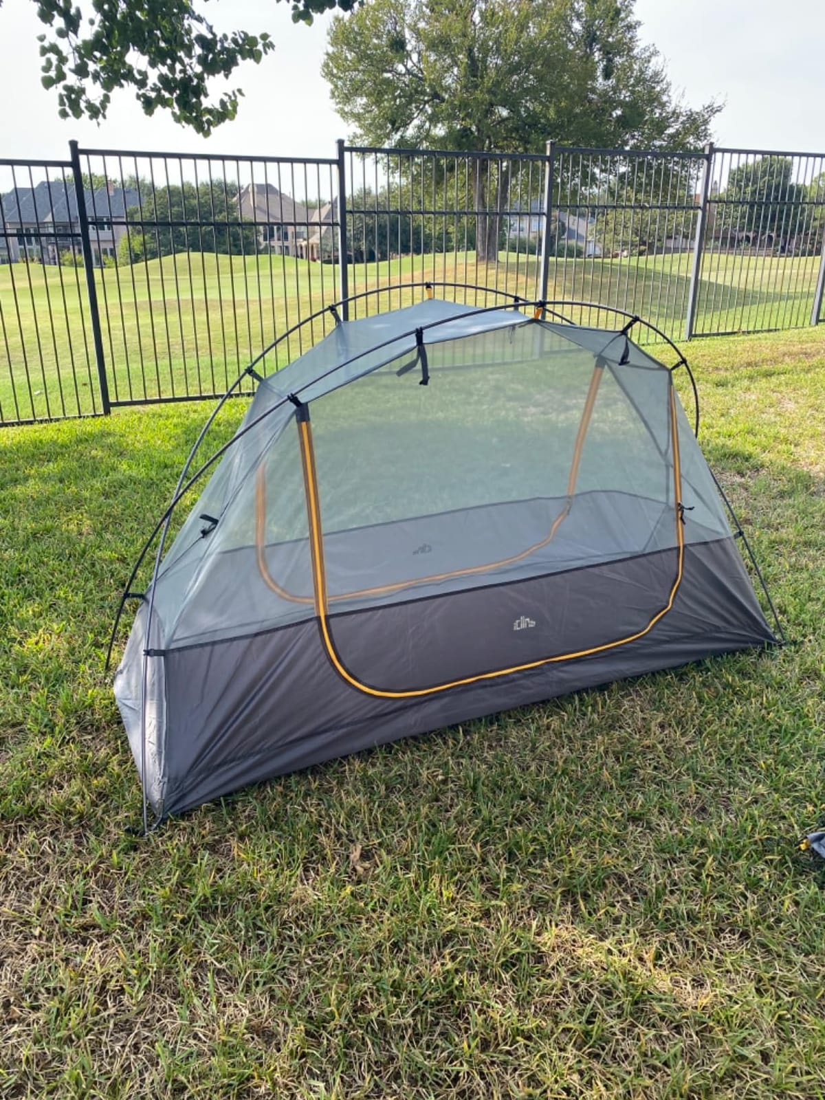 iClimb Ultralight 4 Season Solo Tent Waterproof with Snow Skirt Rainfly, Ground/Off The Ground Tent for Backpacking Camping Hiking Trekking Mountaineering customer photo 2