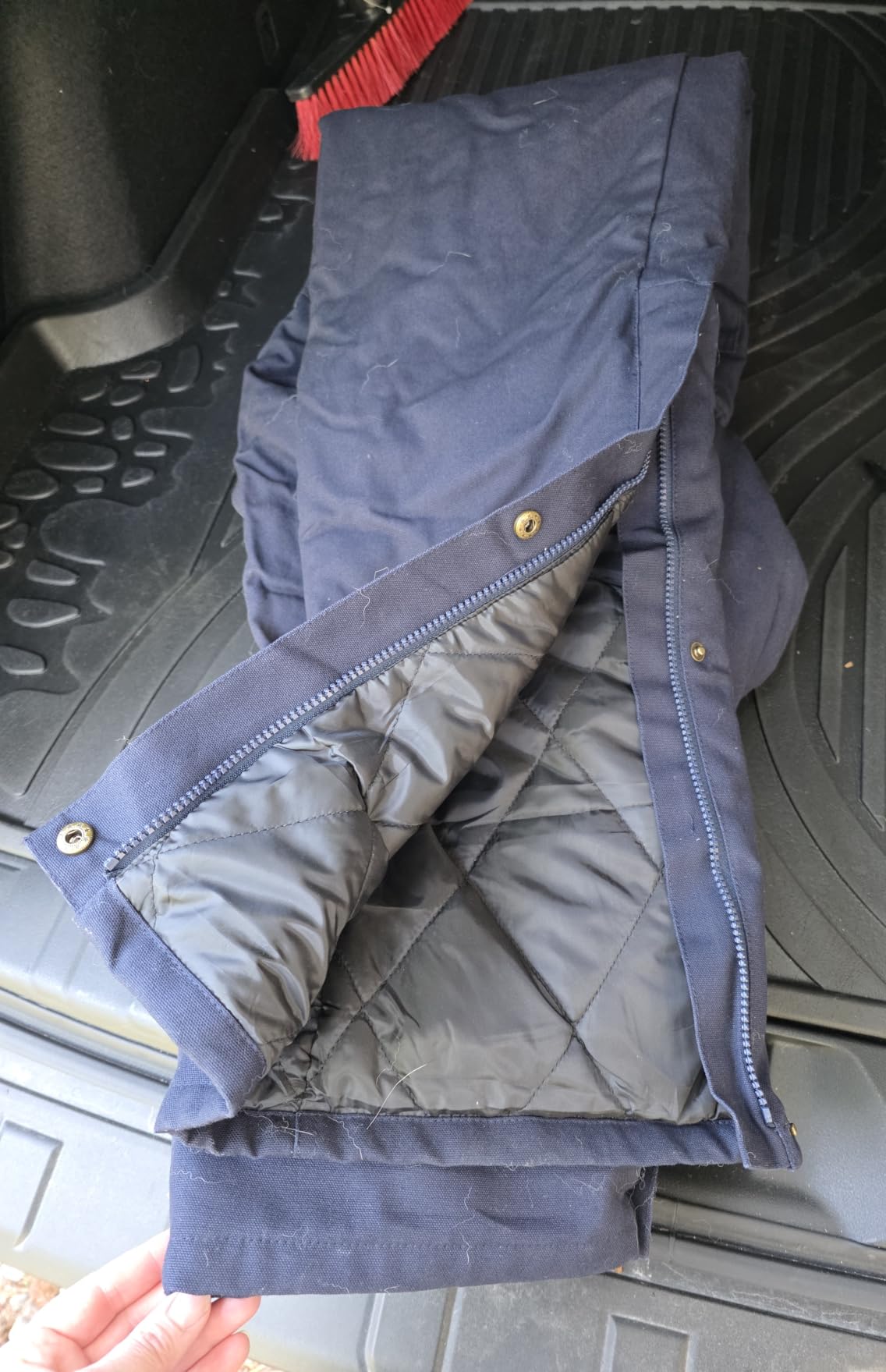HISEA Insulated Coveralls for Men, Winter Water Resistant Work Coveralls, Loose Fit Utility Canvas Jumpsuit for Cold Weather customer photo 2