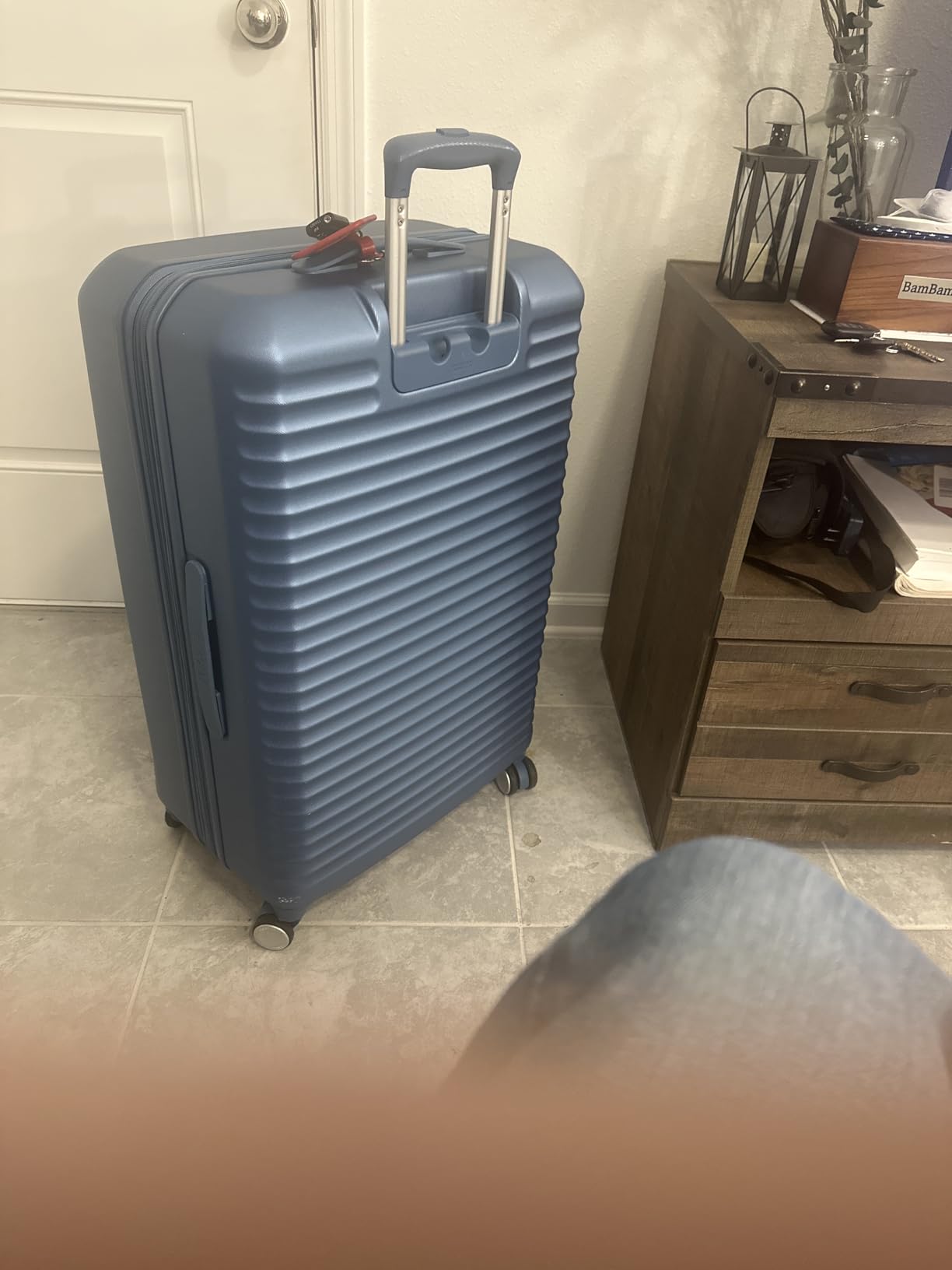 American Tourister Stratum 3.0 Large 28-Inch Spinner, Airline Approved, Durable Hardside Luggage, Expands 1.5