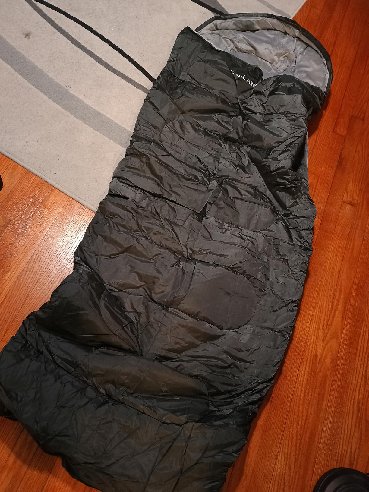 FARLAND Sleeping Bags for Adults Cold Weather & Camping, Fleece-Lined | Microplush Interior, 400g Warmth Fill, Waterproof Windproof 3-Season, 87