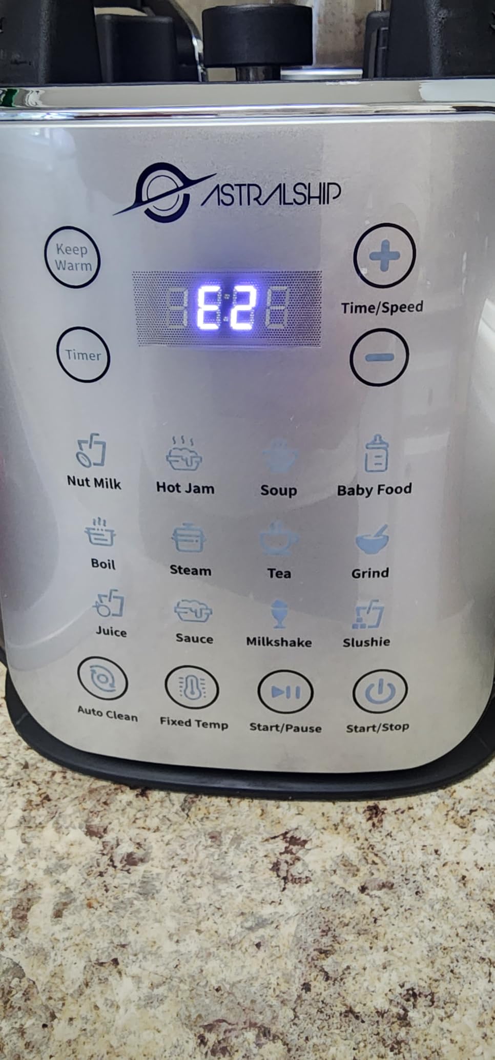 Glass Blenders for Kitchen with Tamper, Blender for Smoothies, Professional Blenders 1500W Motor, 9 Adjustable Speeds, 14 Preset Programs, High-Speed Heating Blender for Nut Milk, Soups, Sauces & More customer photo 2