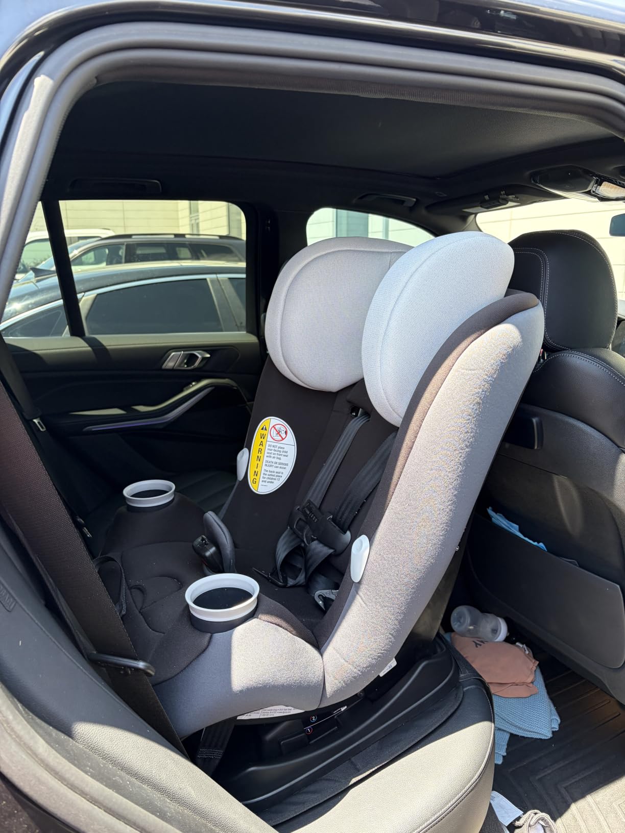Maxi-Cosi Pria All-in-One Convertible Car Seat, Infant to Toddler Car Seat, Easy-Install Harness, Machine-Washable Cover, 5-100 lbs, SeaDrift customer photo 1