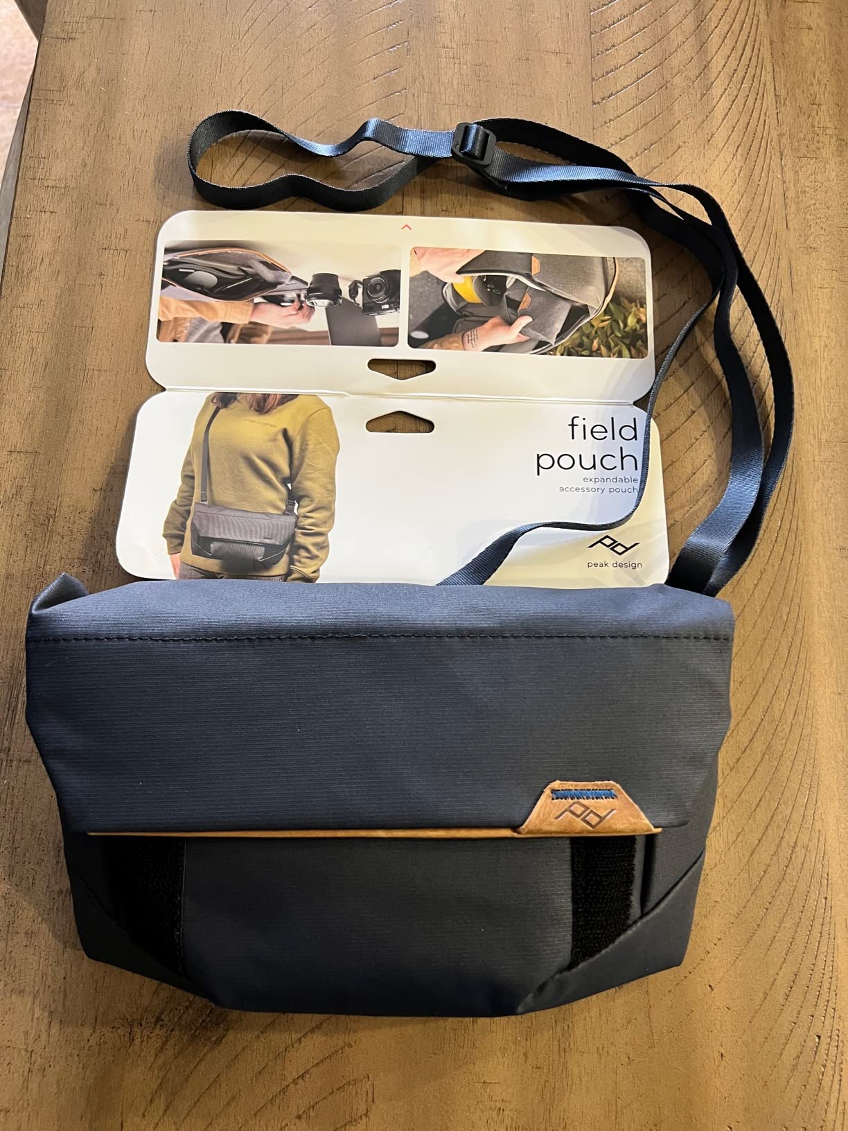 Field Pouch V2, Eclipse, 2-in-1 Organizer and Sling Bag, Adjustable Shoulder Strap and Integrated Belt Loops, Weatherproof Nylon Canvas, Organizer Pouch or Carry Bag for Men and Women customer photo 2