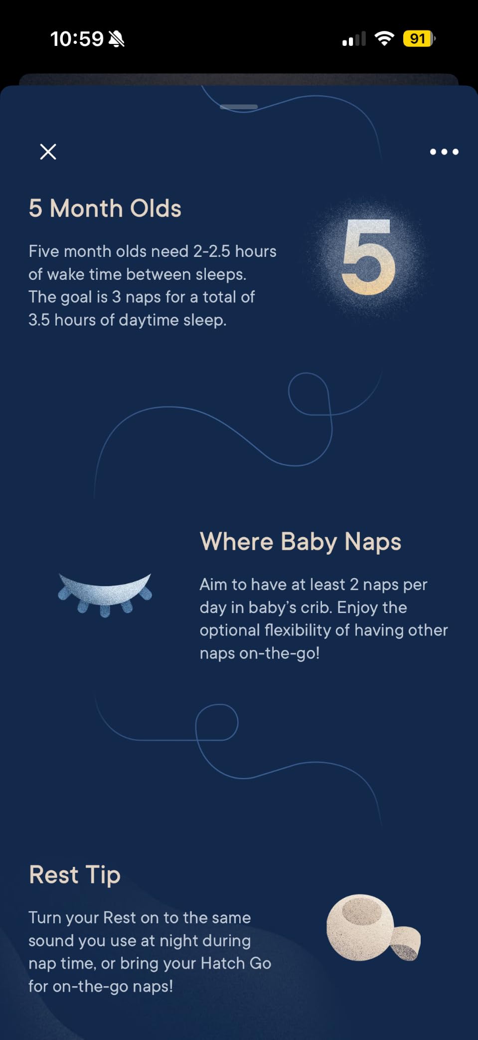 Hatch Baby Sound Machine, Night Light (Peach) | Sleep Support | Registry Essential, Routine Builder, Time-to-Rise Alarm Clock, White Noise, Nursery Stories, Toddler Kids (Wi-Fi) customer photo 2