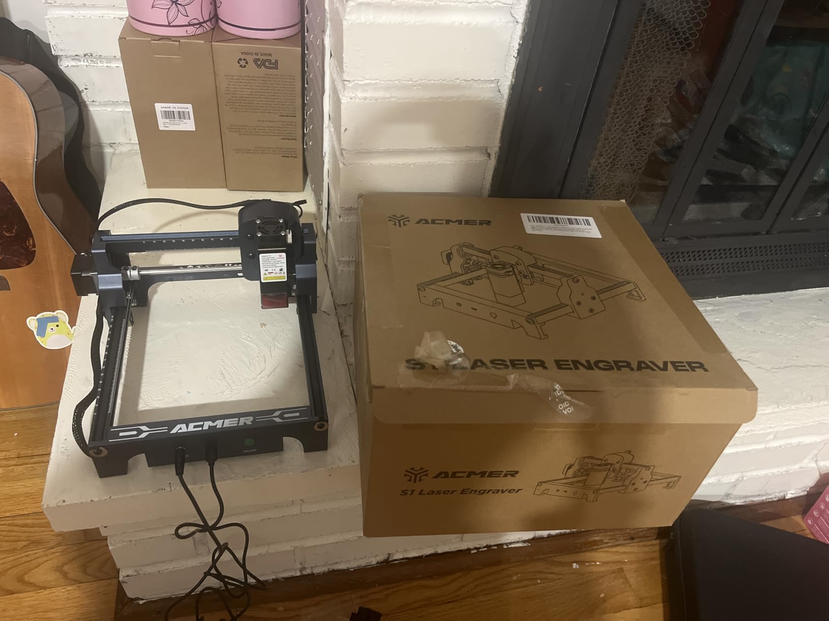 ACMER S1 Laser Engraver Machine, 3500mW Laser Cutter for Wood and Acrylic, 0.04mm Fine Laser Spot, 130 x 130mm Working Area, Compact Desktop Design customer photo 2