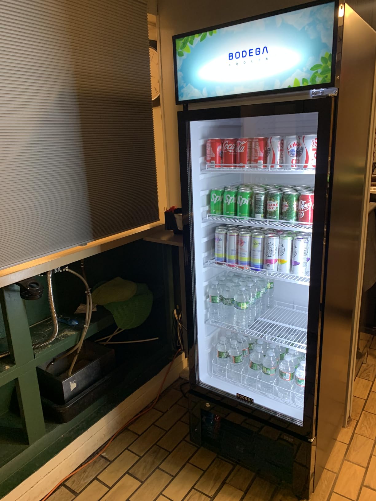 BODEGACOOLER Beverage Refrigerator, 321L/339 Qt Commercial Refrigerator | 300 Cans & 160 Bottles Display Refrigerator for Beer, Soda, Bar Cooler with Soft LED Light for Kitchen, Home, Office and Garage customer photo 2