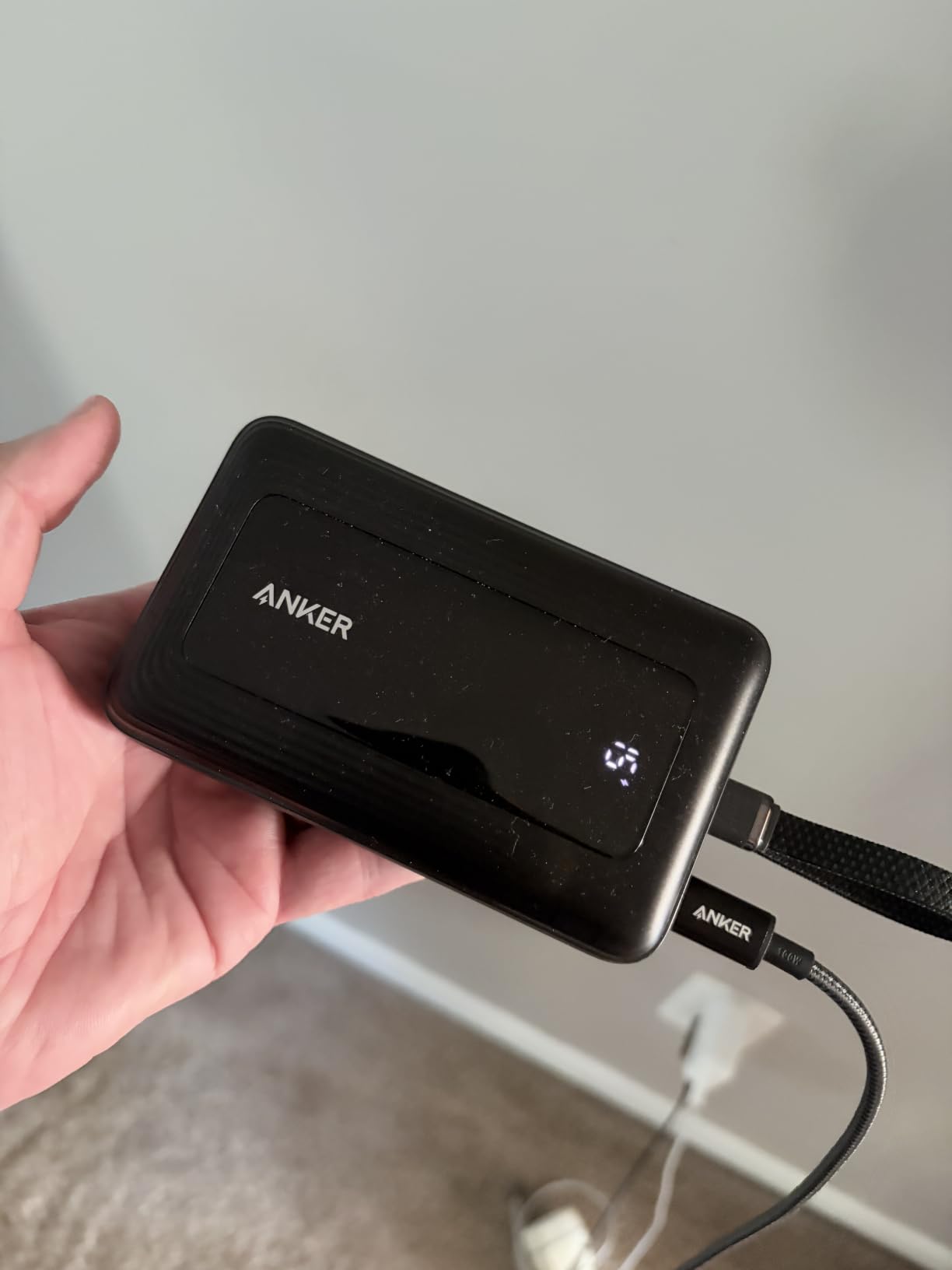 Anker Zolo Power Bank, 20,000mAh 45W Portable Charger with Built-in USB-C customer photo 1
