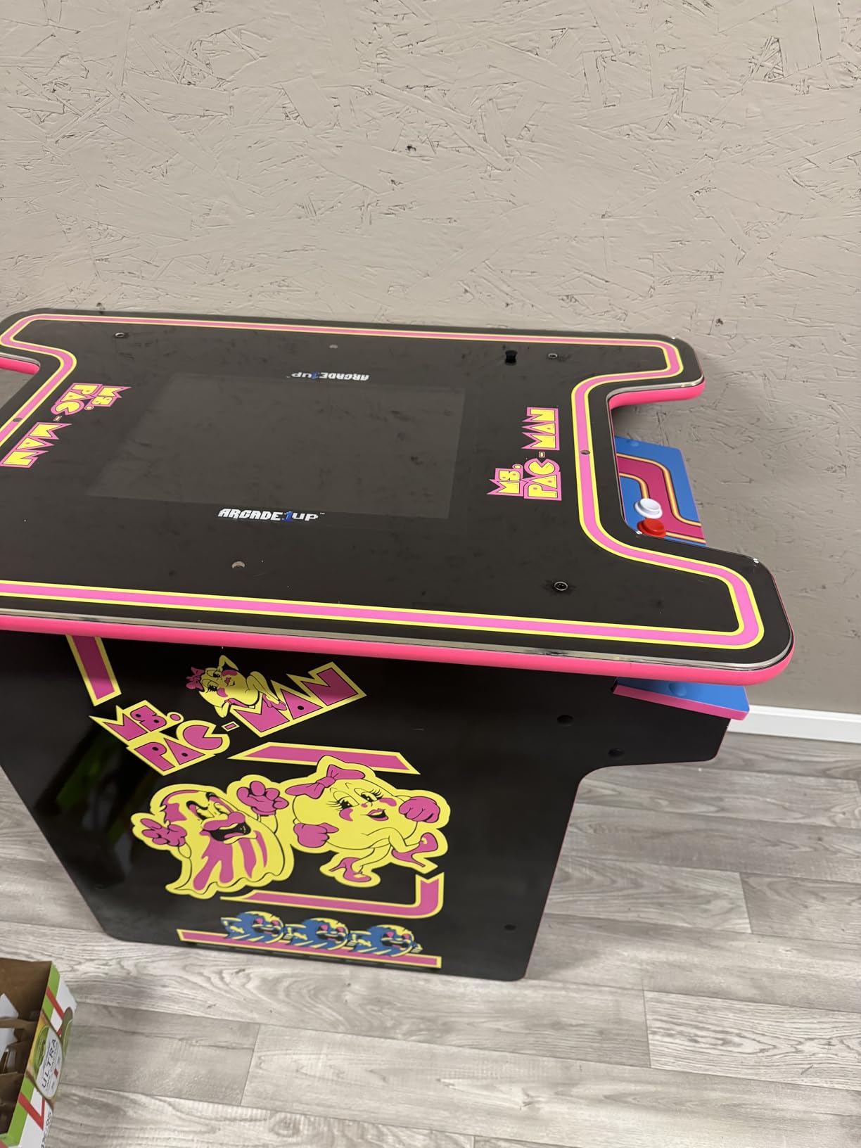 Arcade1Up Ms.PAC-MAN Arcade Cocktail Table, Built for Your Home customer photo 1