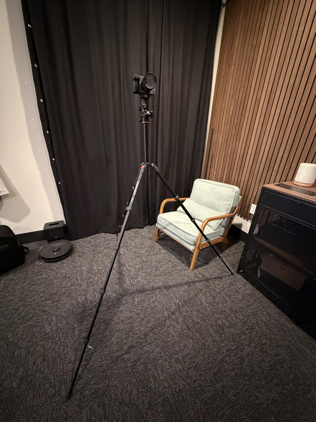 NEEWER 90 Inch Tall Overhead Horizontal Camera Tripod Monopod with Ball Head & Flexible Center Column, Metal DSLR Video Travel Stand, Arca Type QR Plate & Inverted Legs, Max Load 10 kg / 22 lbs, TP63 customer photo 2