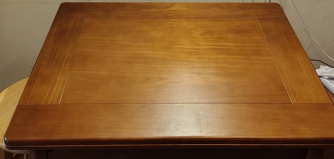 Solid Wood Small Dining Table for 2-6, 23.6