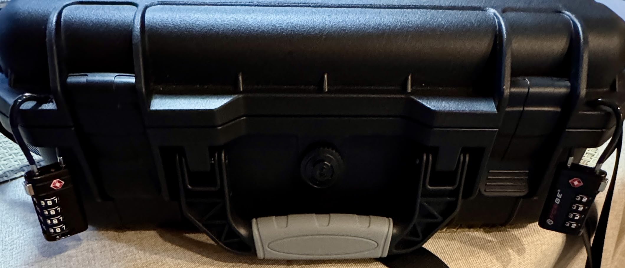 Forge Open Alert TSA Approved Luggage Locks, Extra Long Cable, TSA Travel Locks, Zinc Alloy Body. 2 15'' Cable Locks. customer photo 2
