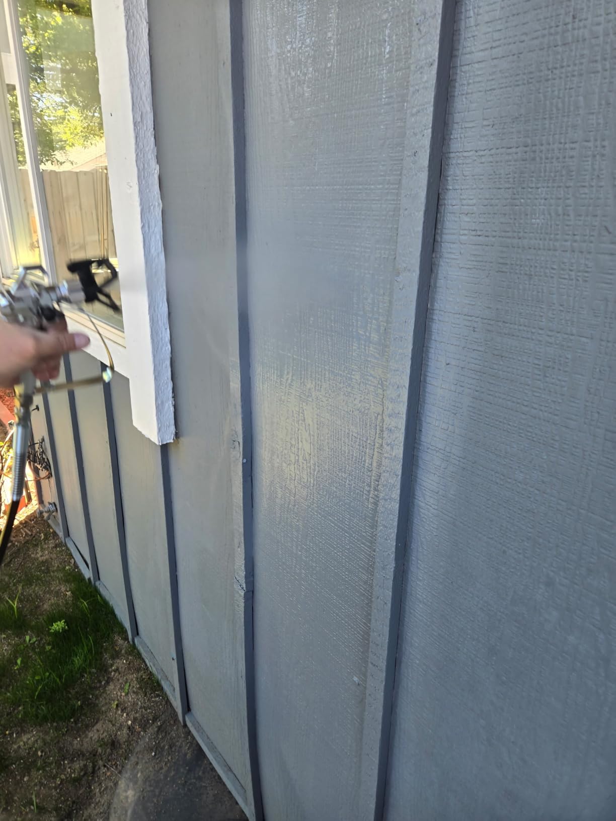 WORKPRO 700W Airless Paint Sprayer, 2900PSI High Efficiency Thinning-Free Electric Paint Sprayer with Extension Rod, Paint Sprayer for Home Interior, Exterior, Furniture, Fence & Ceilings customer photo 2