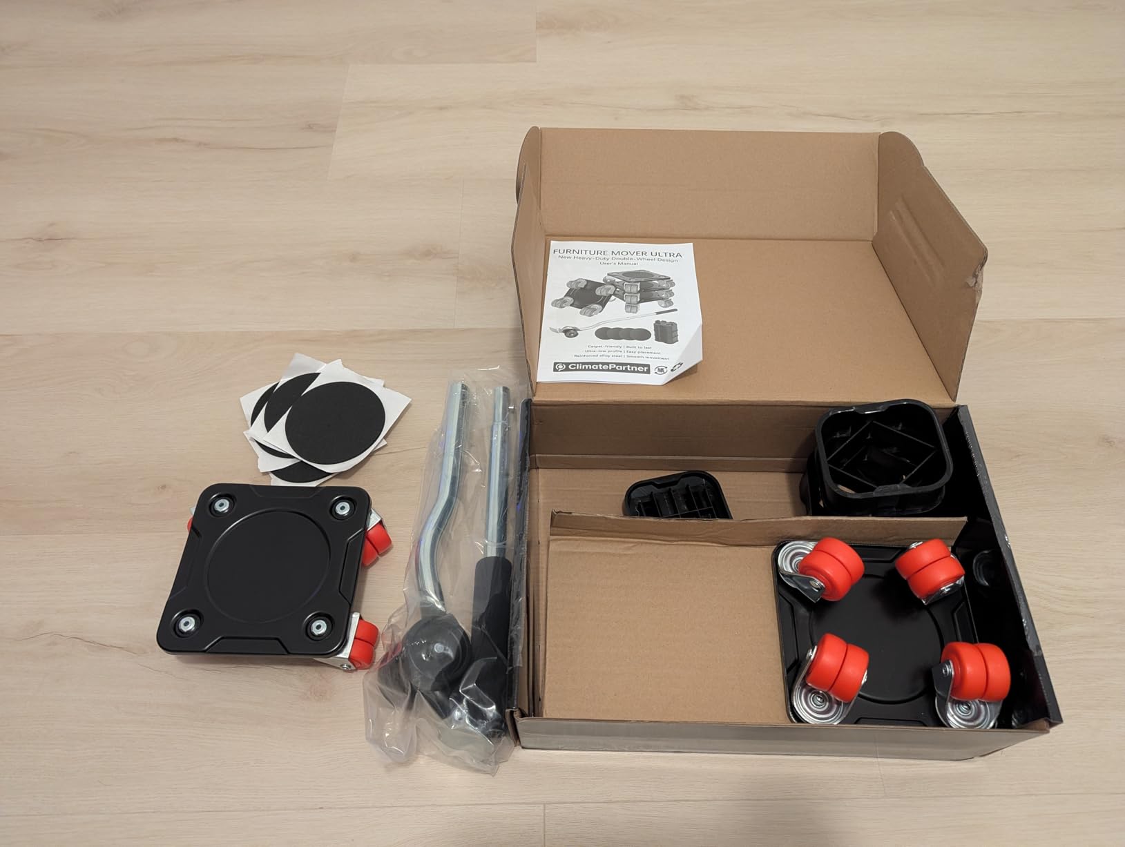 ONEON Heavy Duty Furniture Movers with Wheels & Lifter (8 Dual Wheels) customer photo 2