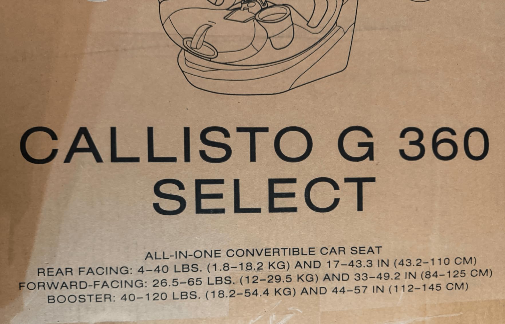 CYBEX Callisto G 360 Select Rotating All-in-One Convertible Car Seat - Grey customer photo 2
