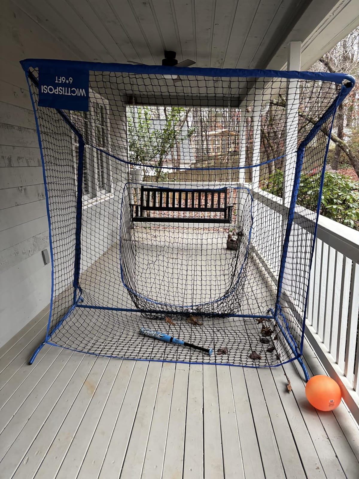 Baseball Softball Net with Blocking System, Batting Cage Practice Net customer photo 1