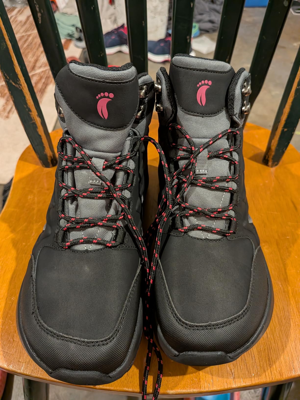 Women's Orthopedic Waterproof Hiking Boots: Comfortable Wide Toe Box Plantar Fasciitis Arch Support Diabetic Walking Shoes customer photo 2